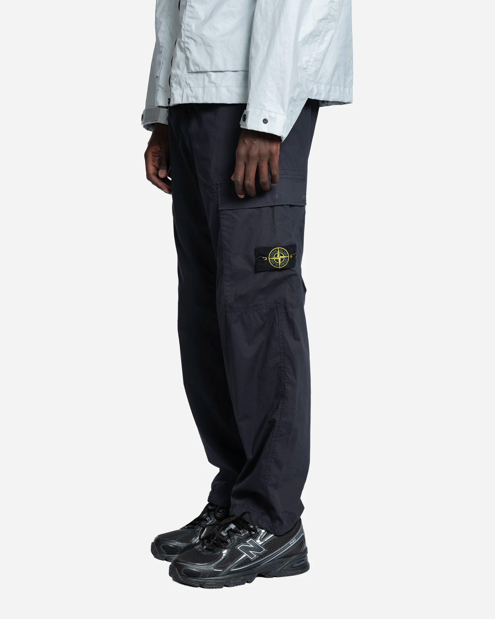 Pantalon Cargo Couple Ample Navy Blue