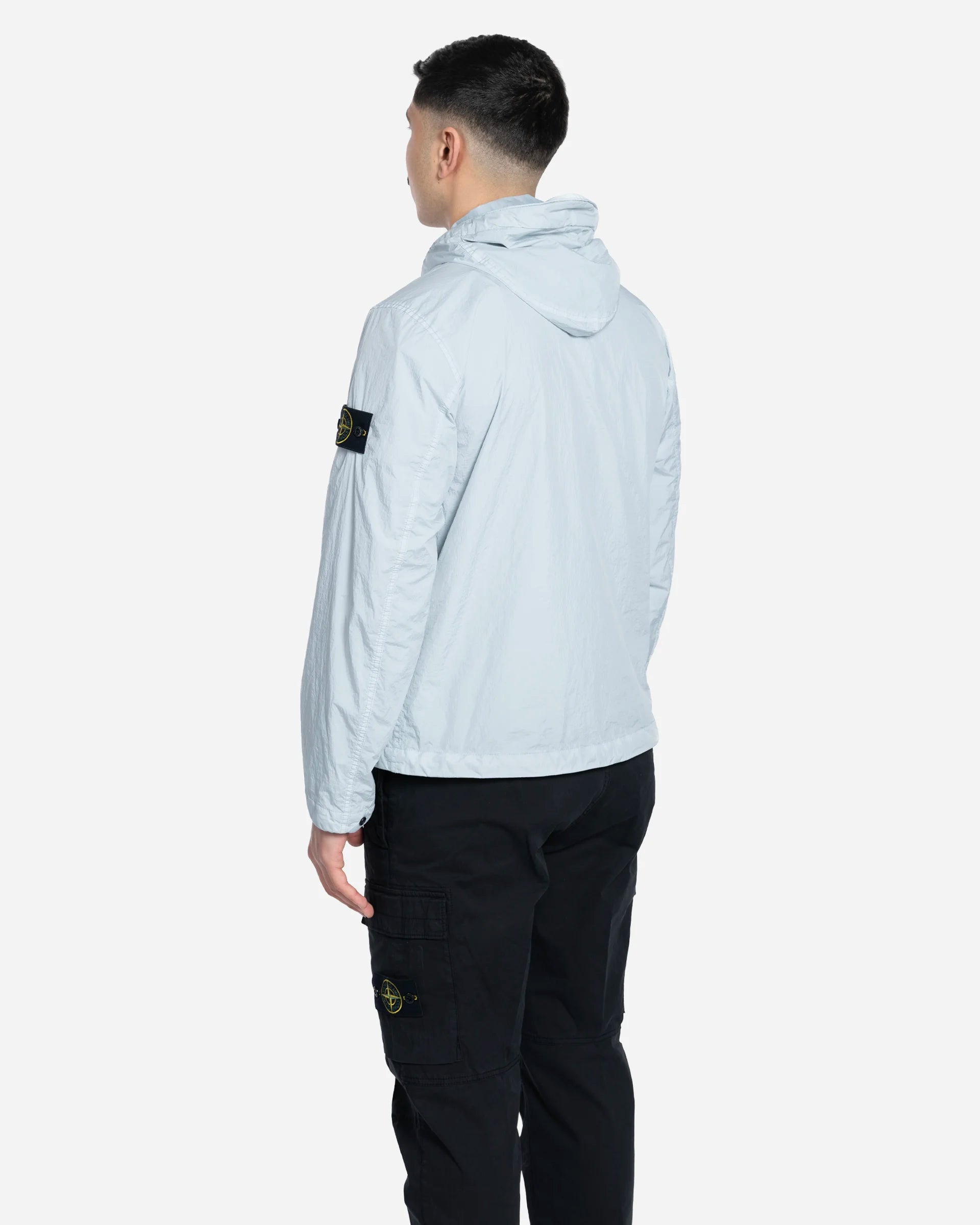 Veste à Capuche en Nylon Reps NY Sky Blue