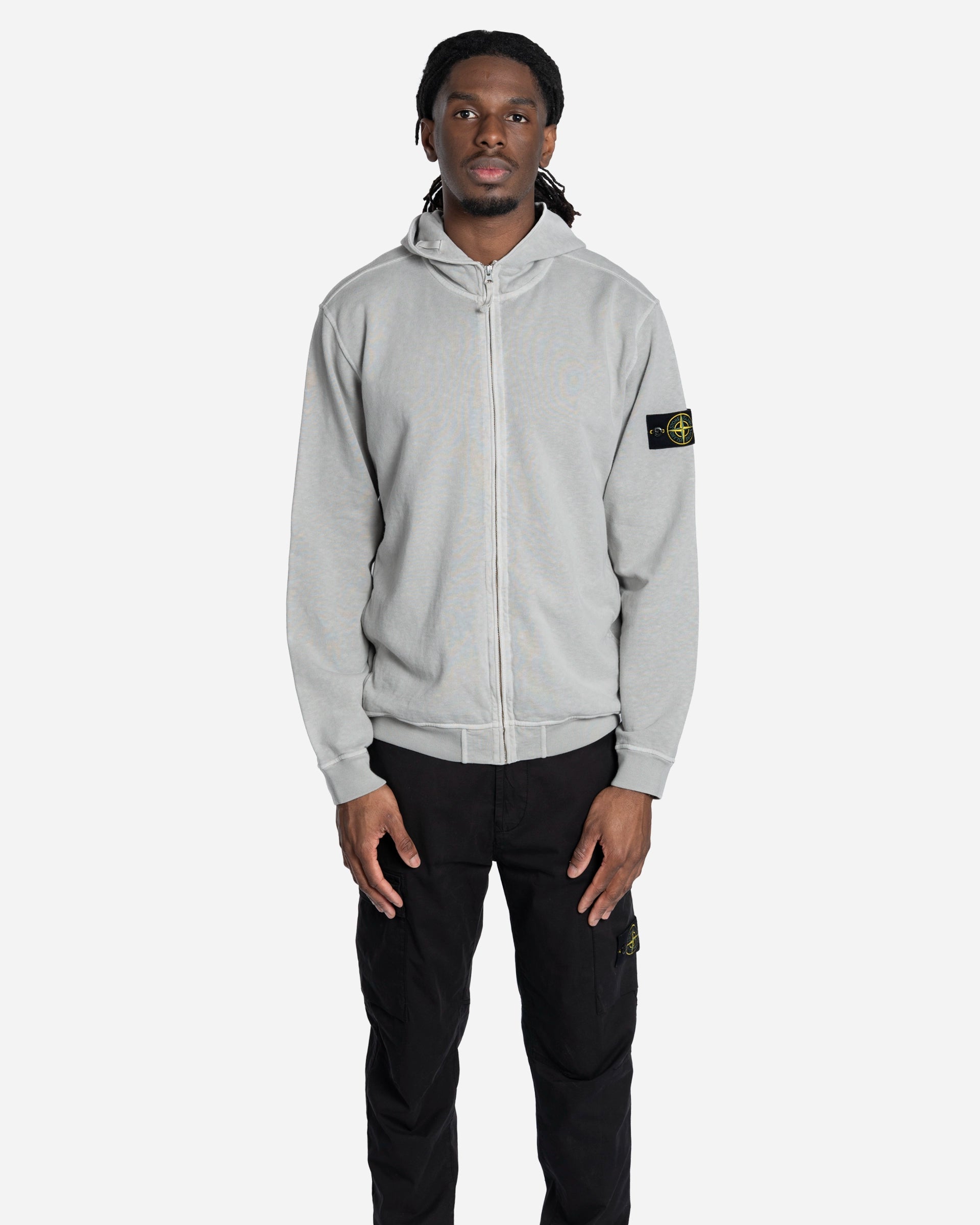 Sweatshirt Zippé Pearl Grey