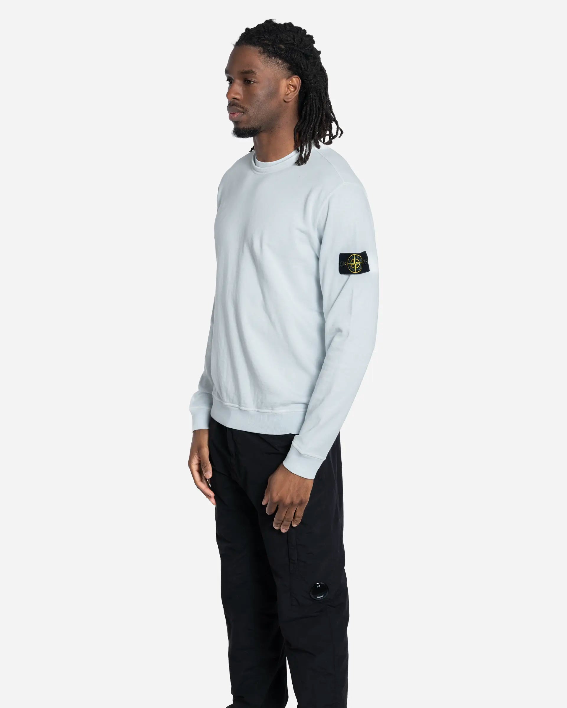 Sweat-shirt Ras-du-cou Sky Blue