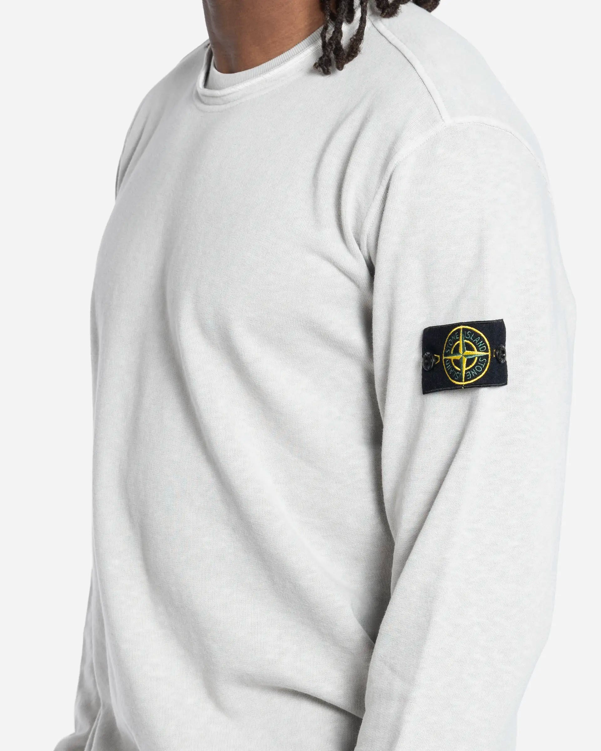 Sweat-shirt Ras-du-cou Pearl Grey