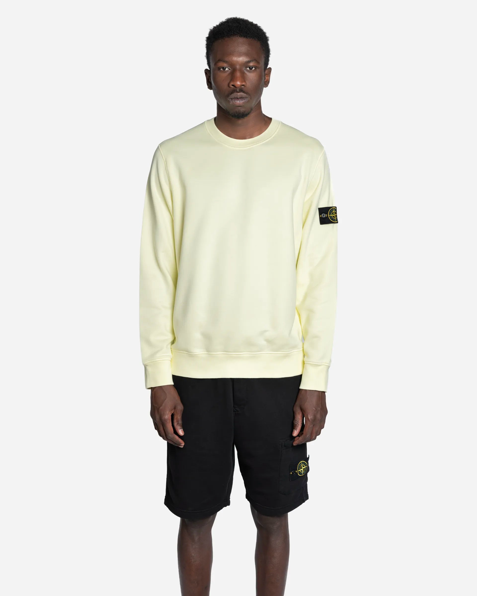 Pastel Yellow Crewneck Sweatshirt