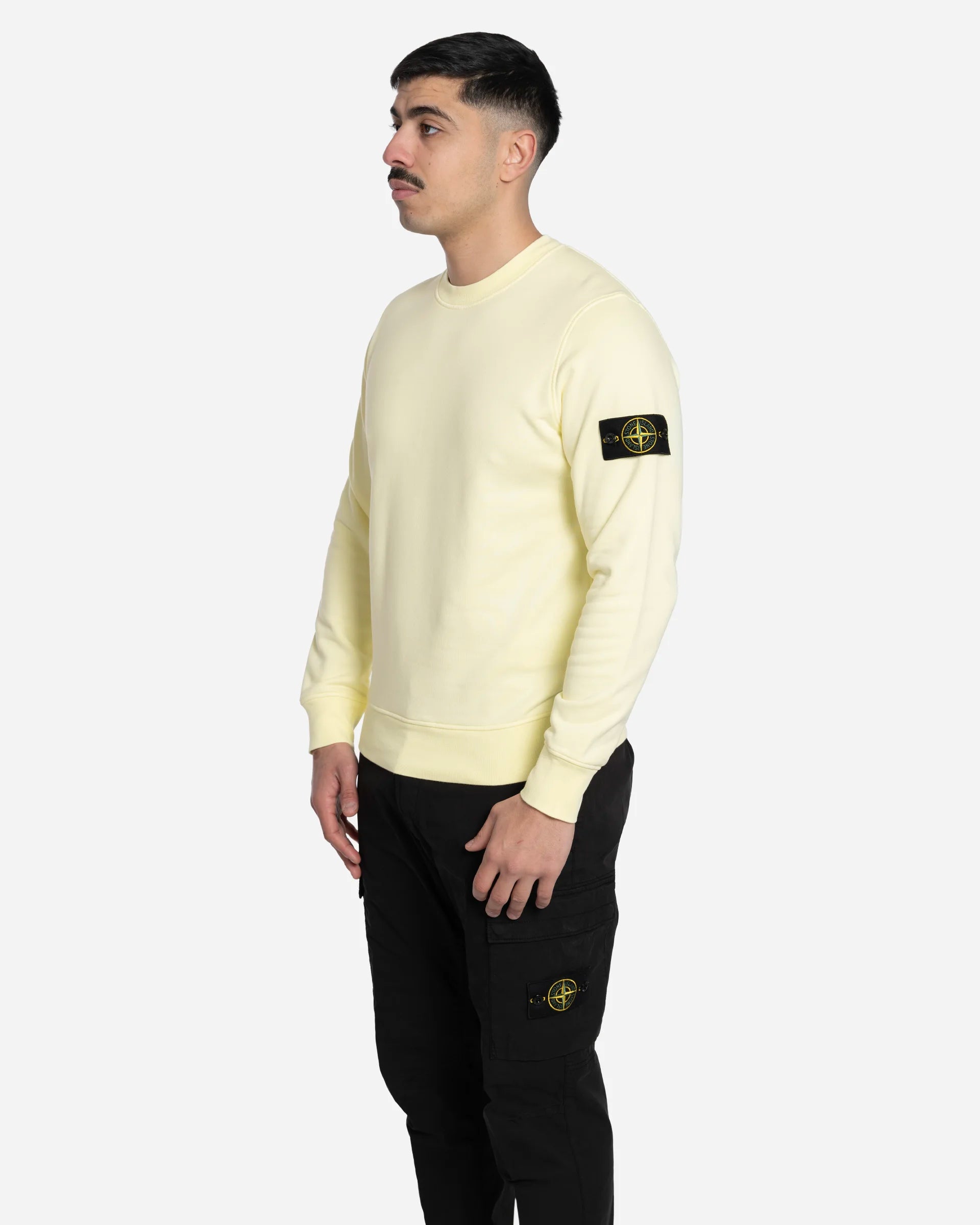 Pastel Yellow Crewneck Sweatshirt