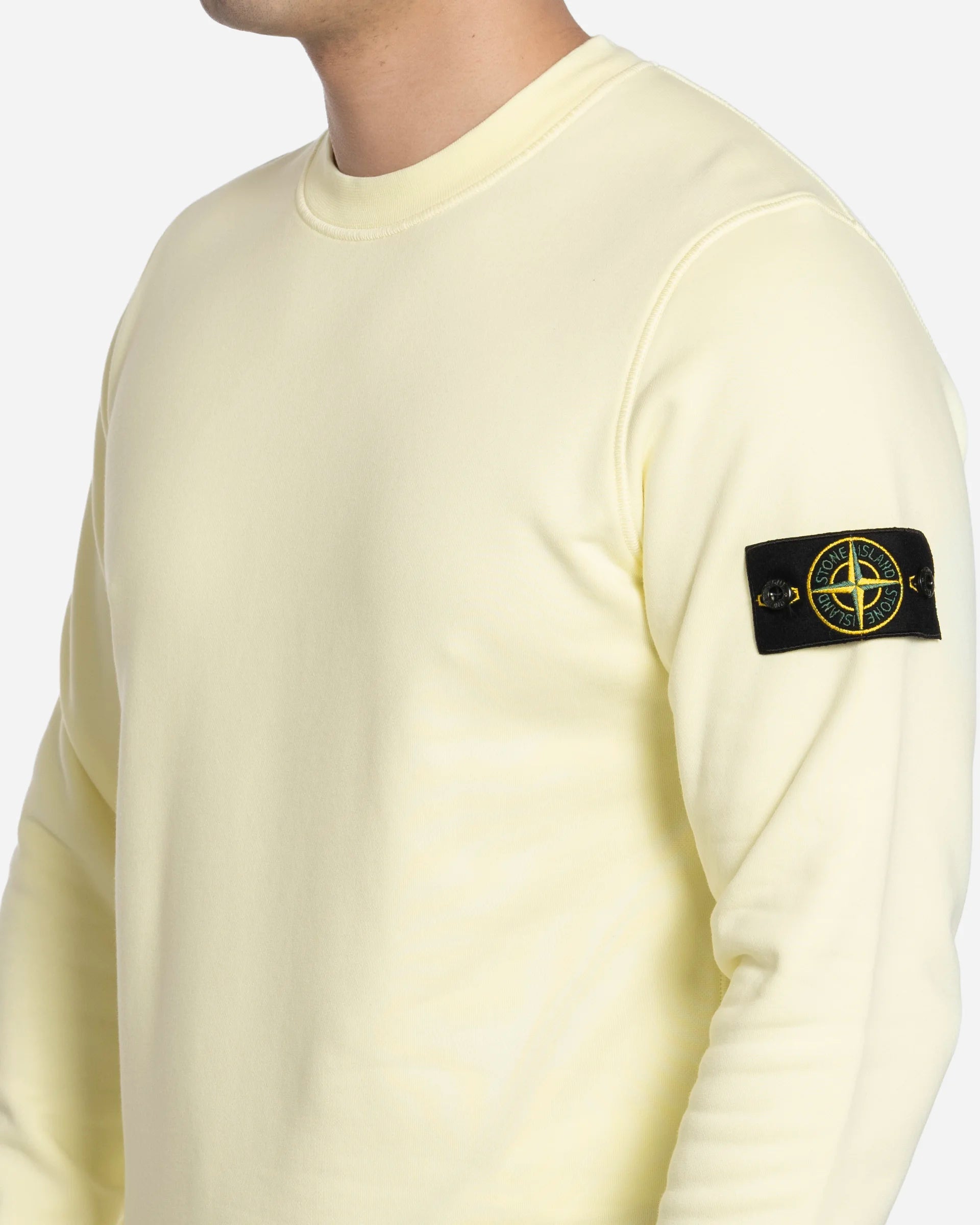 Pastel Yellow Crewneck Sweatshirt