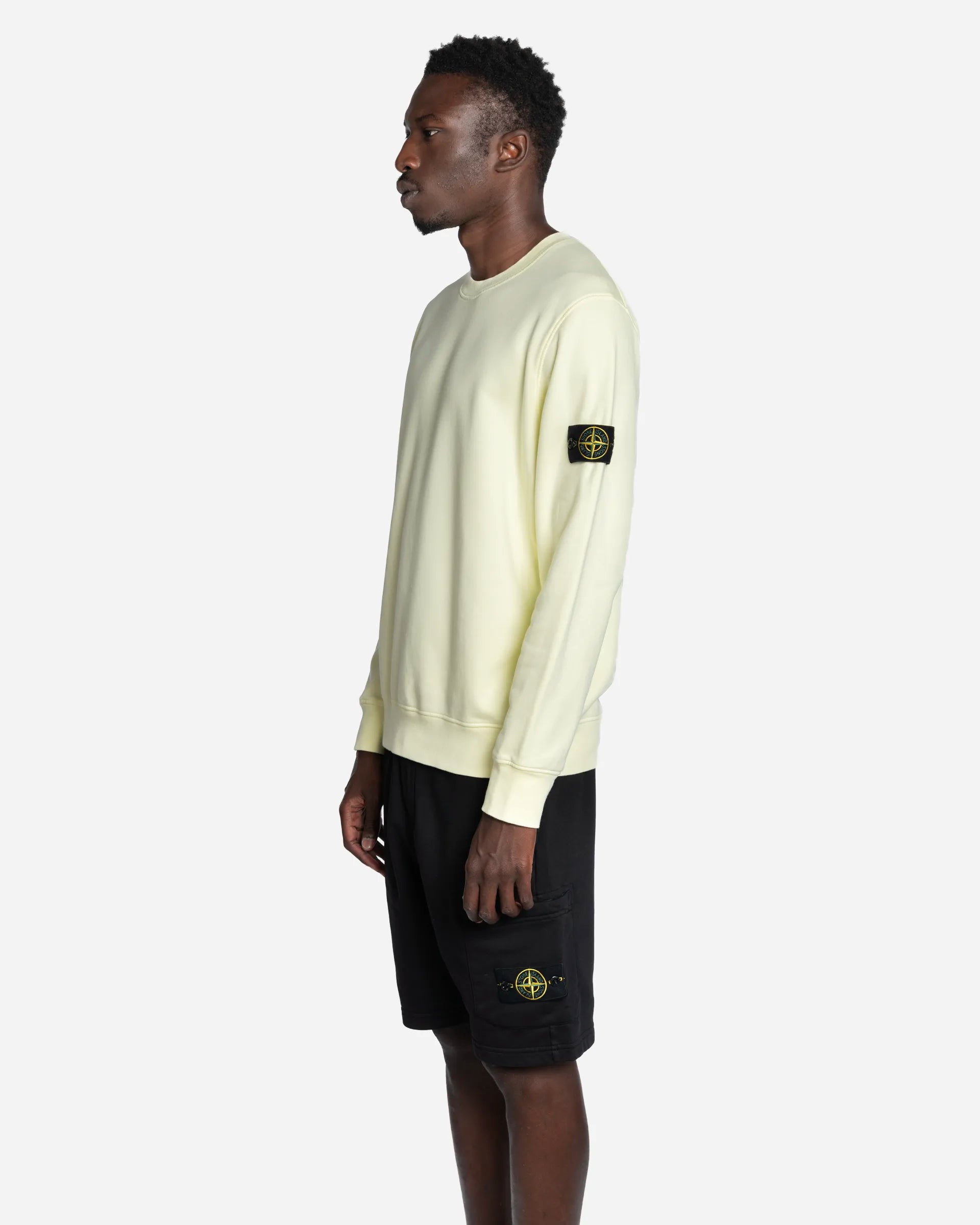 Pastel Yellow Crewneck Sweatshirt