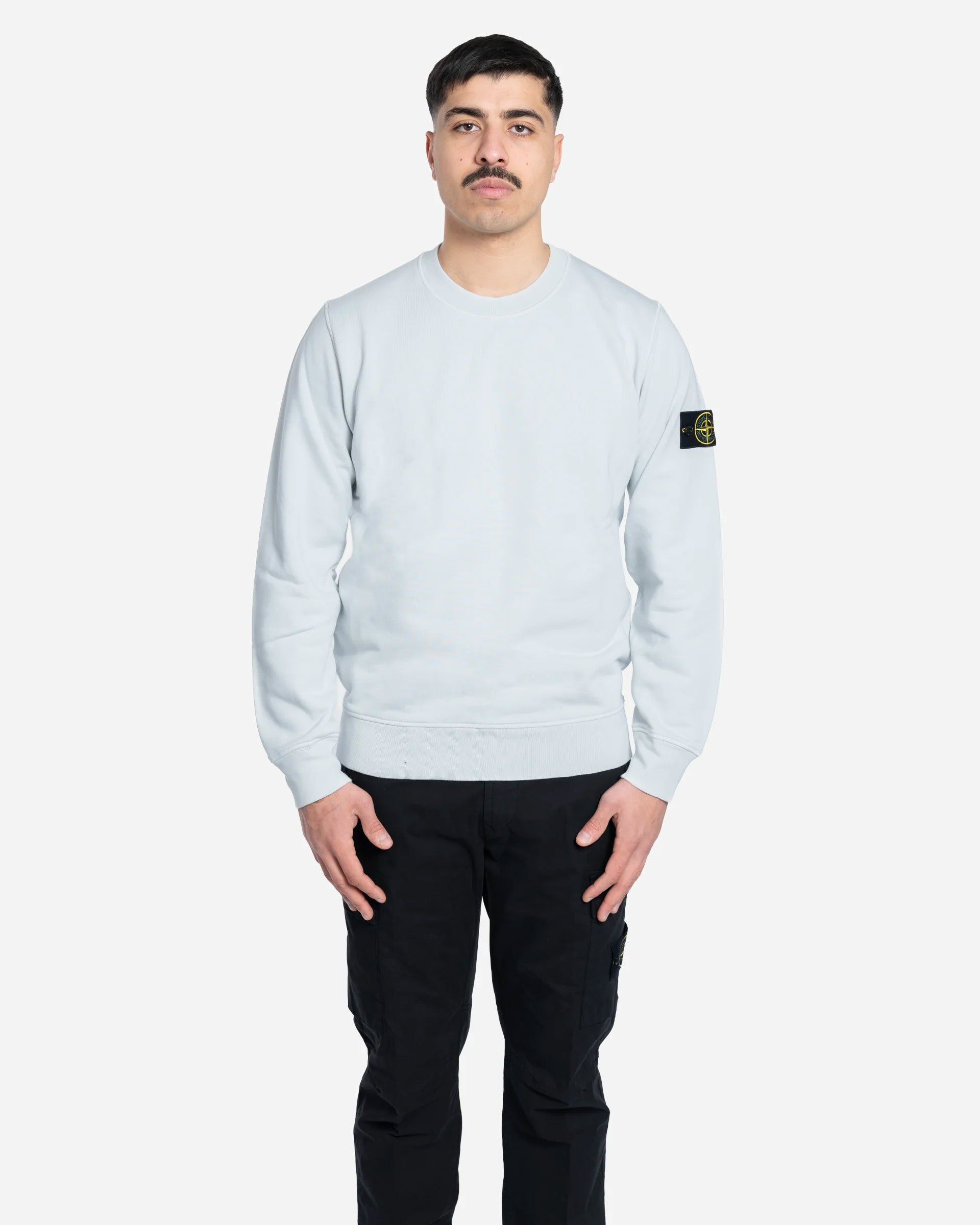 Sweatshirt Ras-du-Cou Bleu Ciel