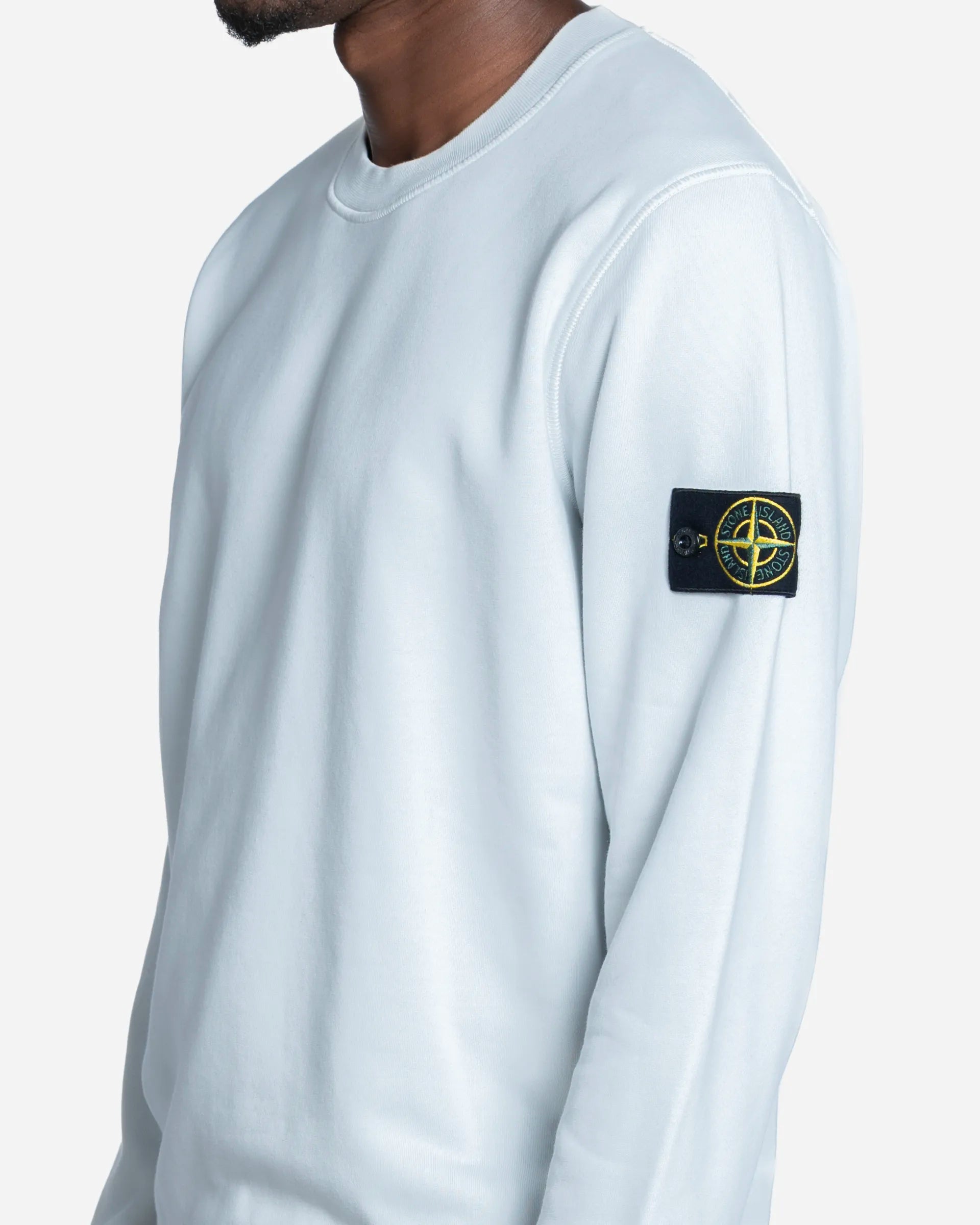 Sky Blue Crew Neck Sweatshirt