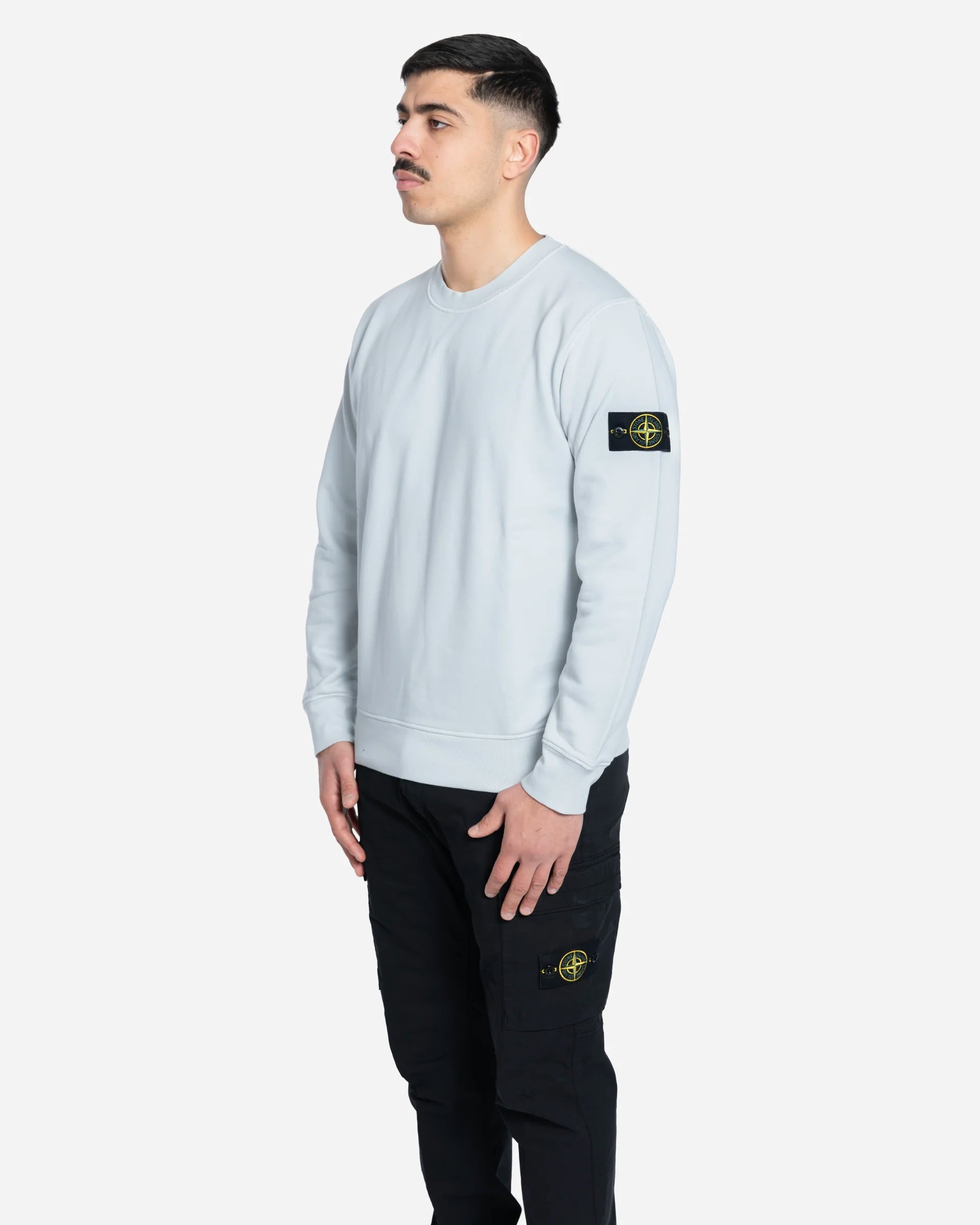 Sweatshirt Ras-du-Cou Bleu Ciel