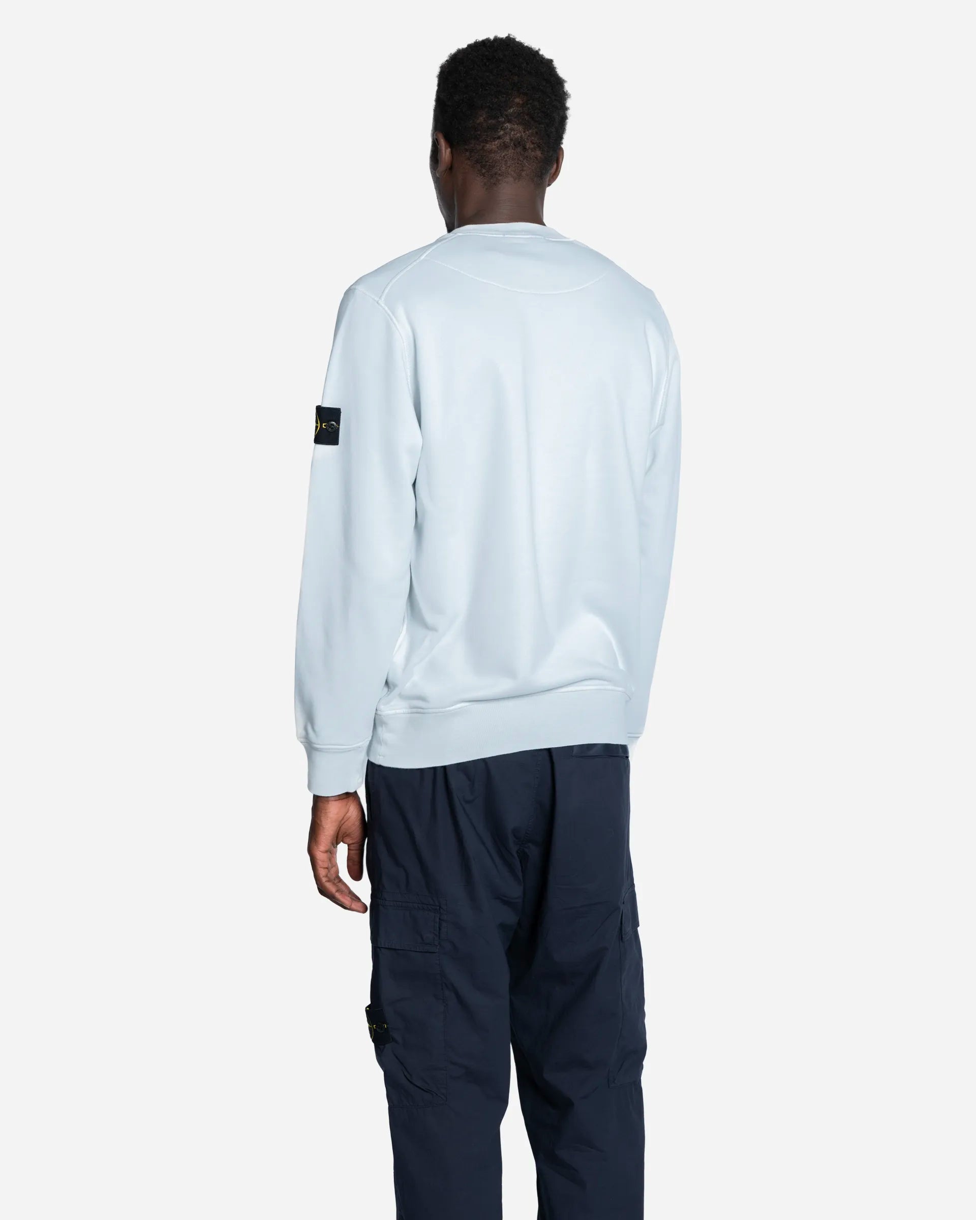 Sky Blue Crew Neck Sweatshirt