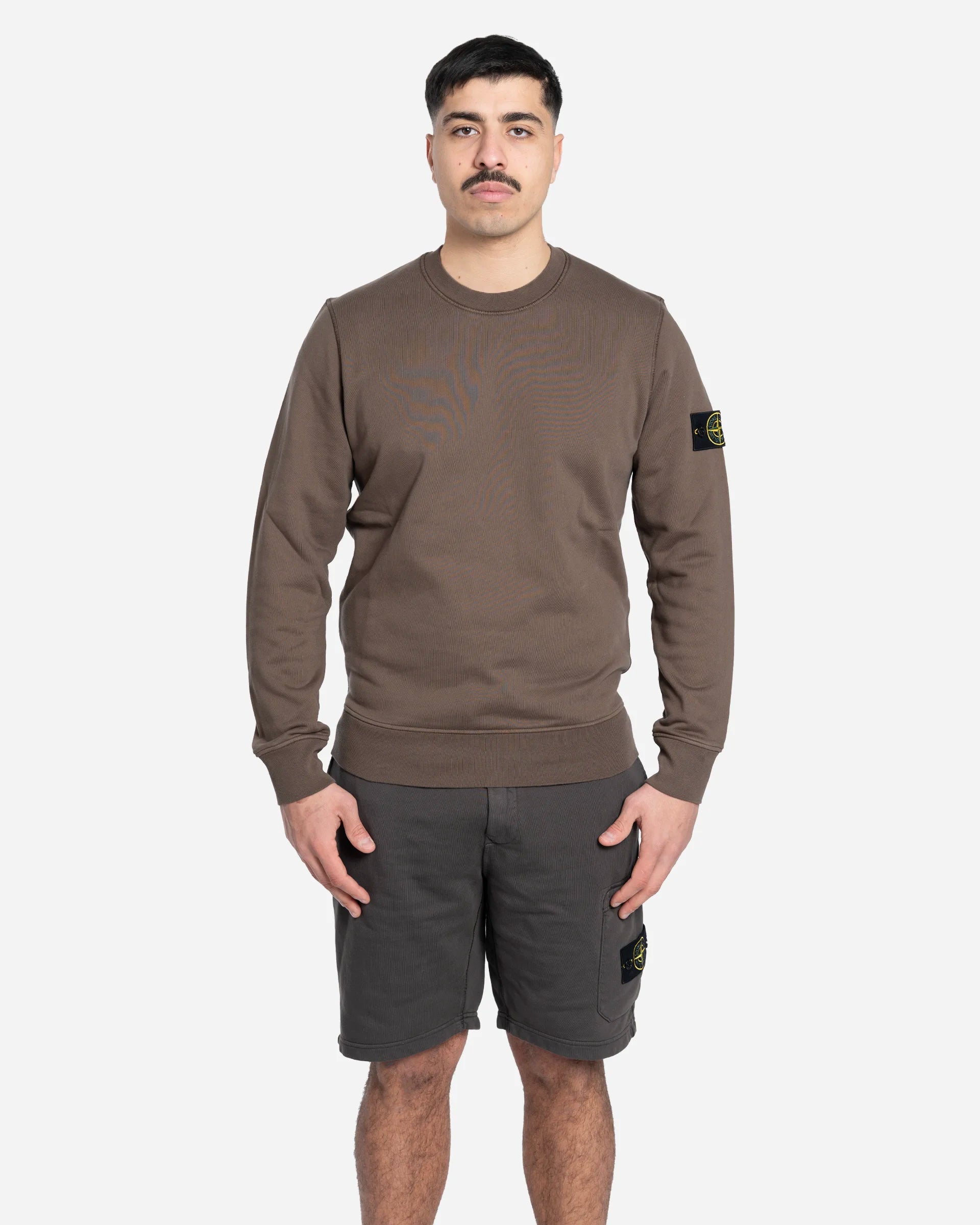 Sweatshirt Ras-du-Cou Umber