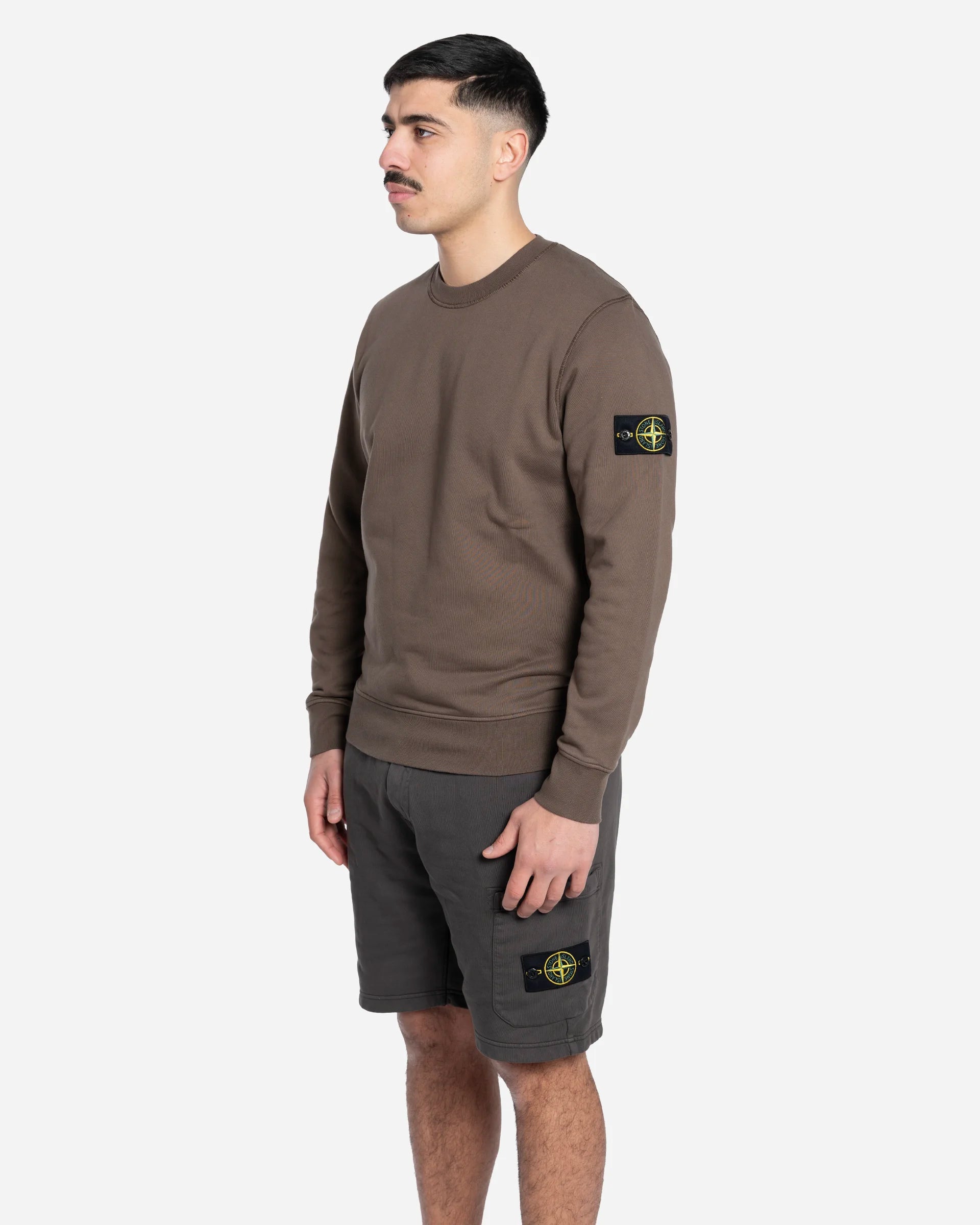 Sweatshirt Ras-du-Cou Umber