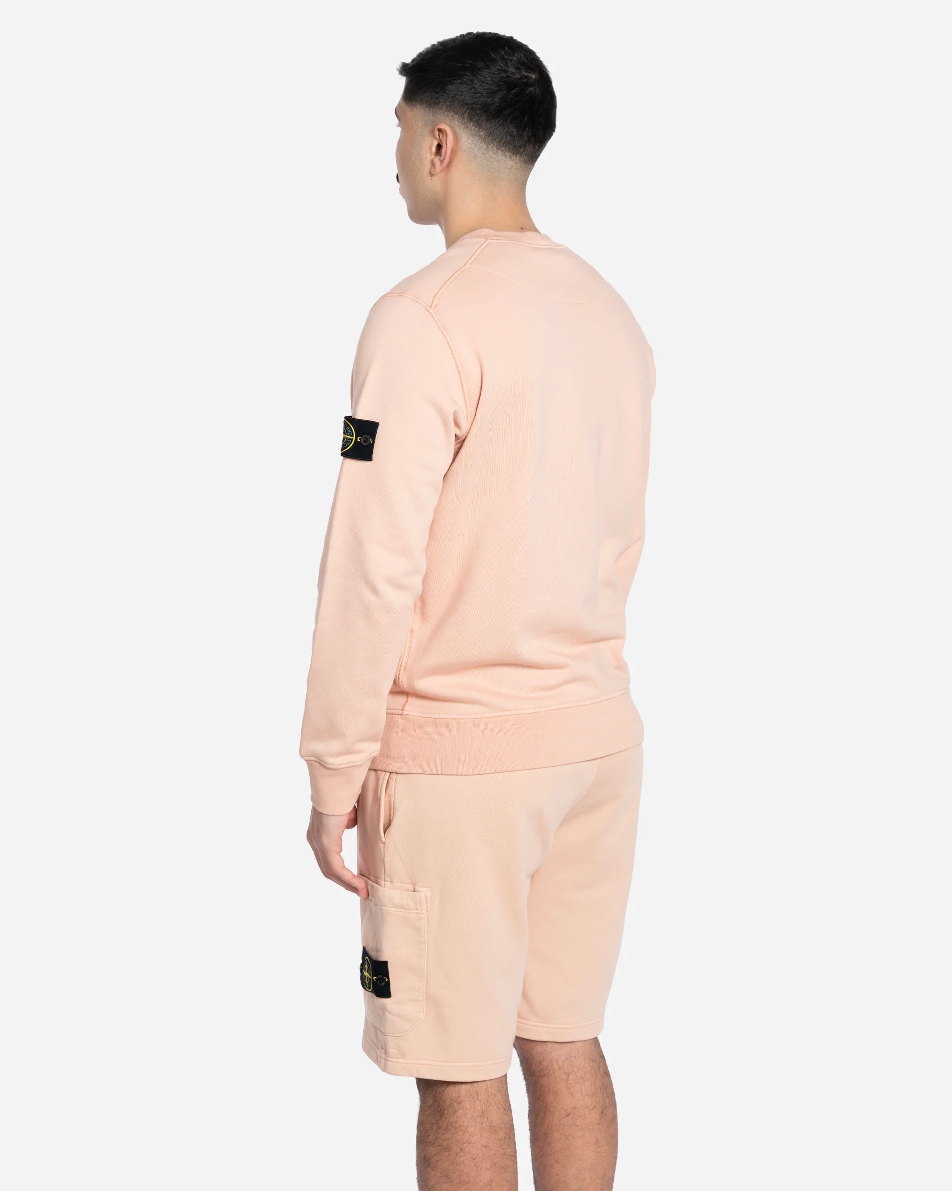 Plaster Pink Crew-Neck Sweatshirt