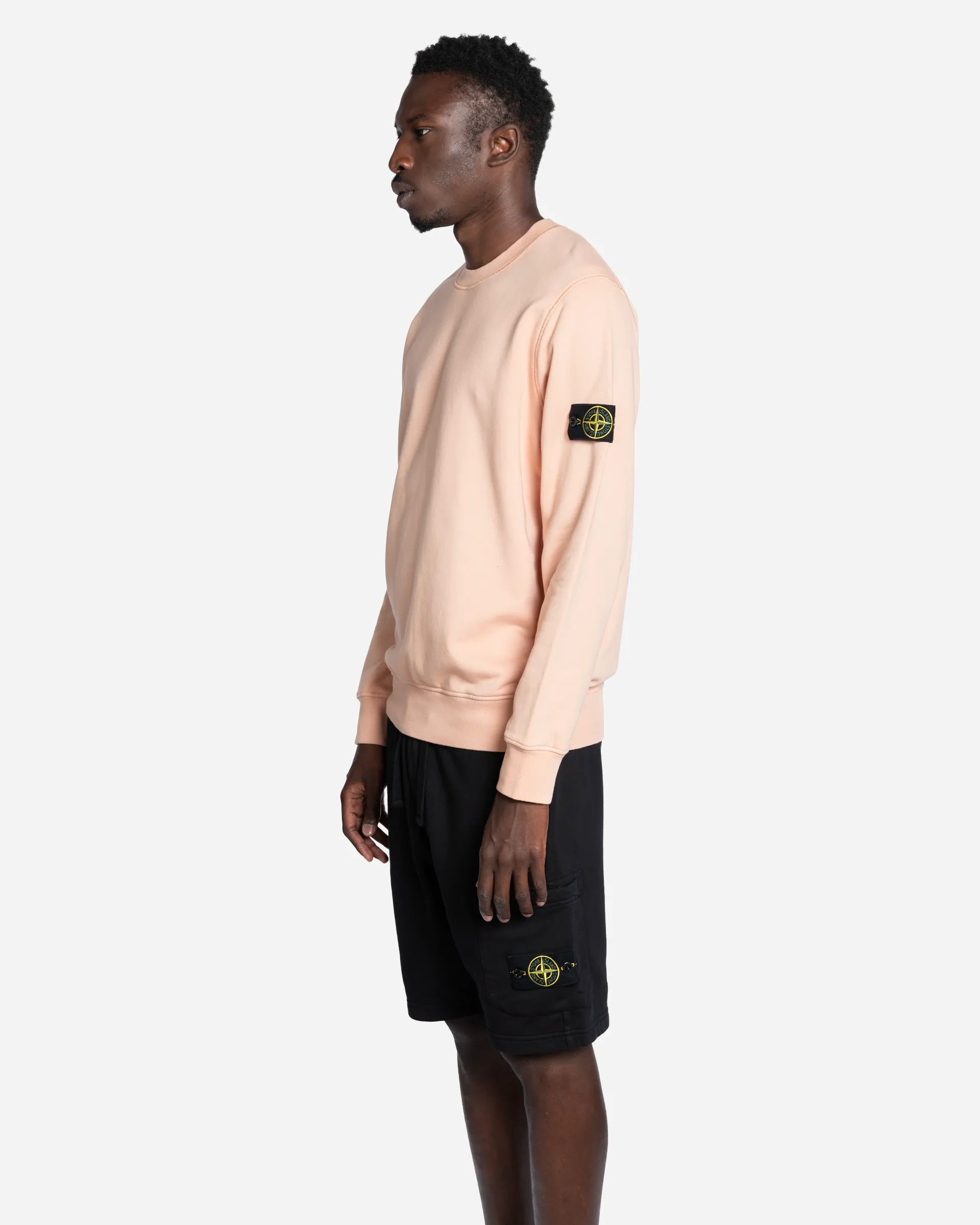 Plaster Pink Crew-Neck Sweatshirt