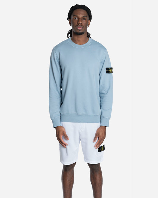 Sweatshirt Ras-du-Cou Bleu Poussière