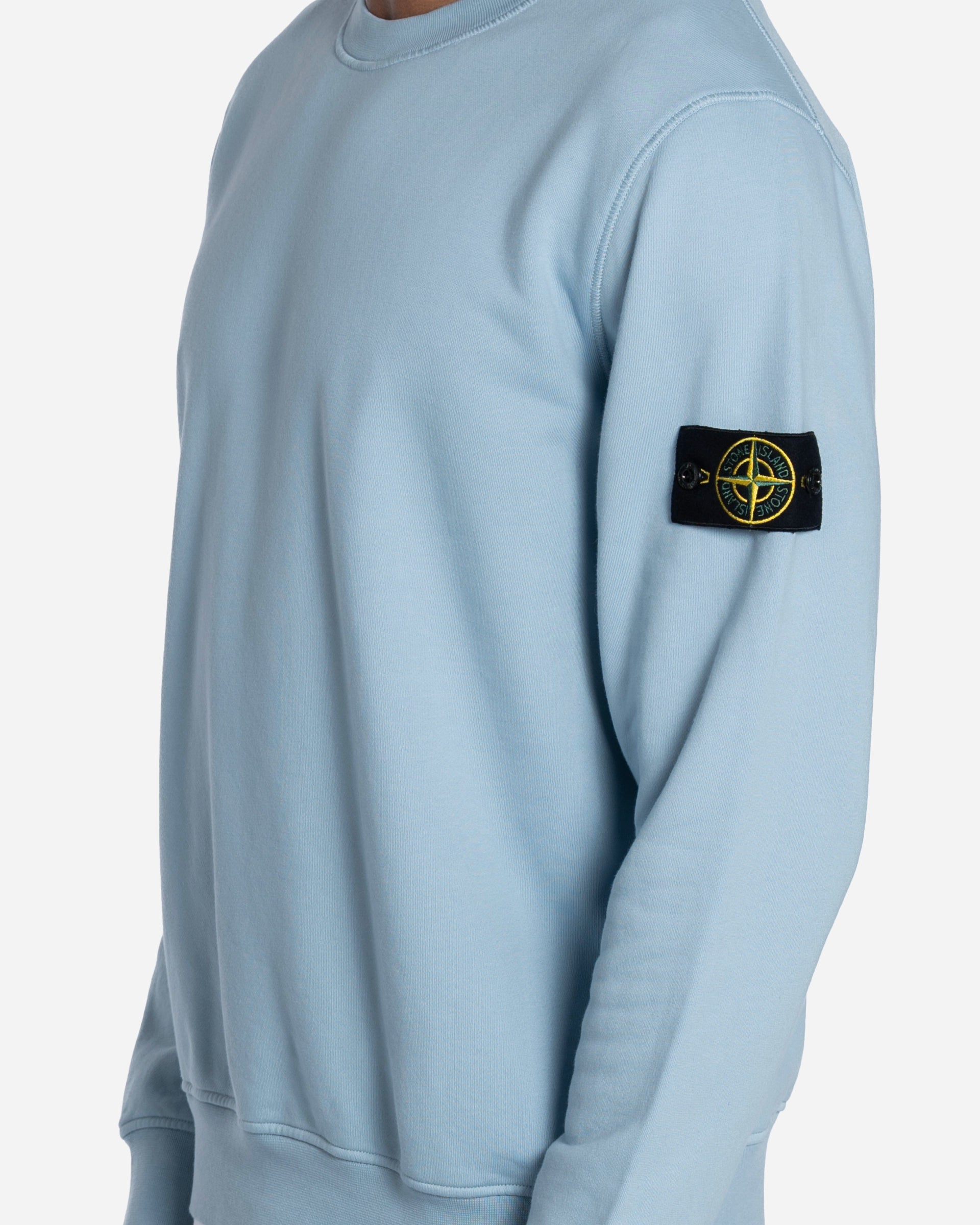 Sweatshirt Ras-du-Cou Bleu Poussière