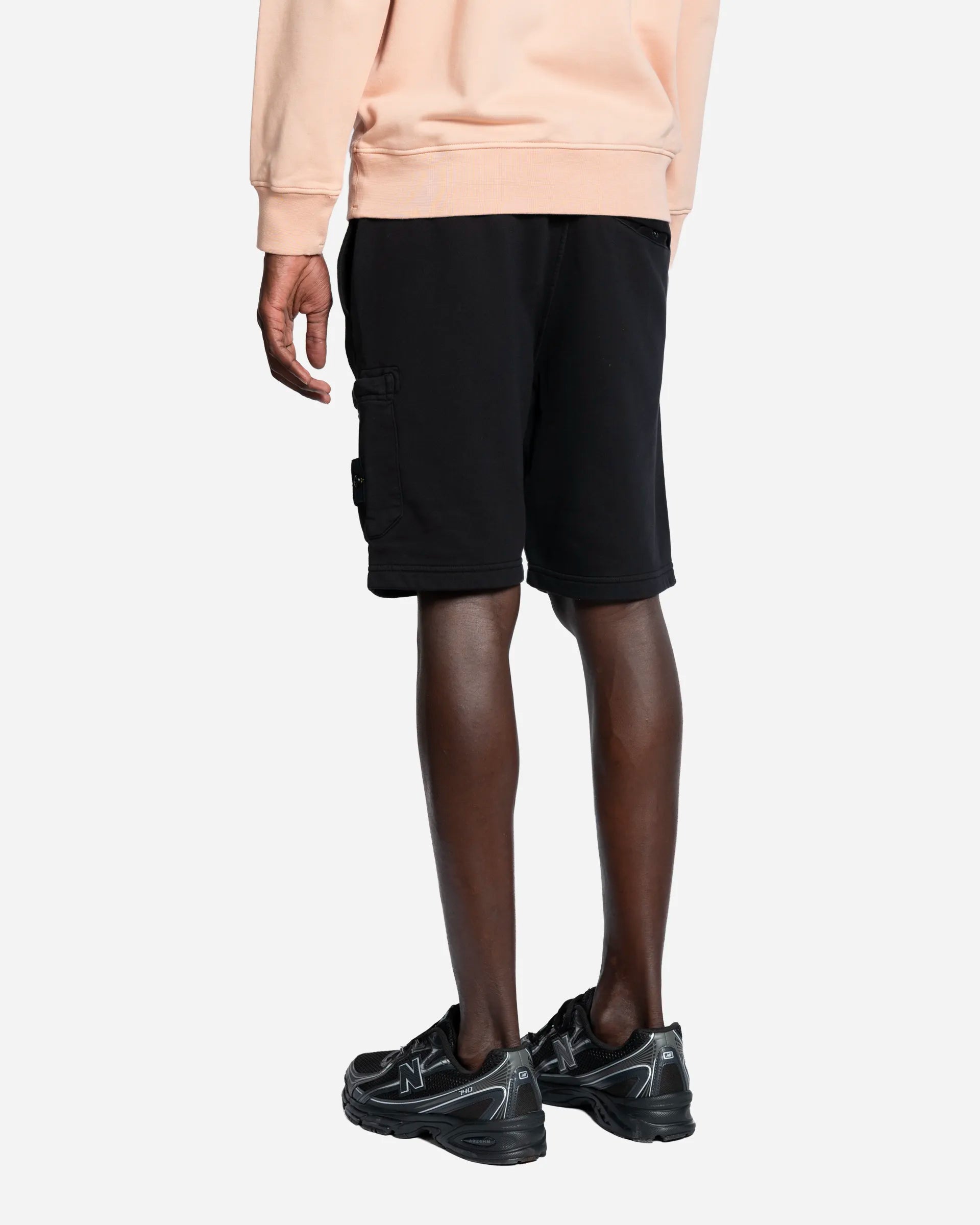 Short de Jogging en Molleton Black