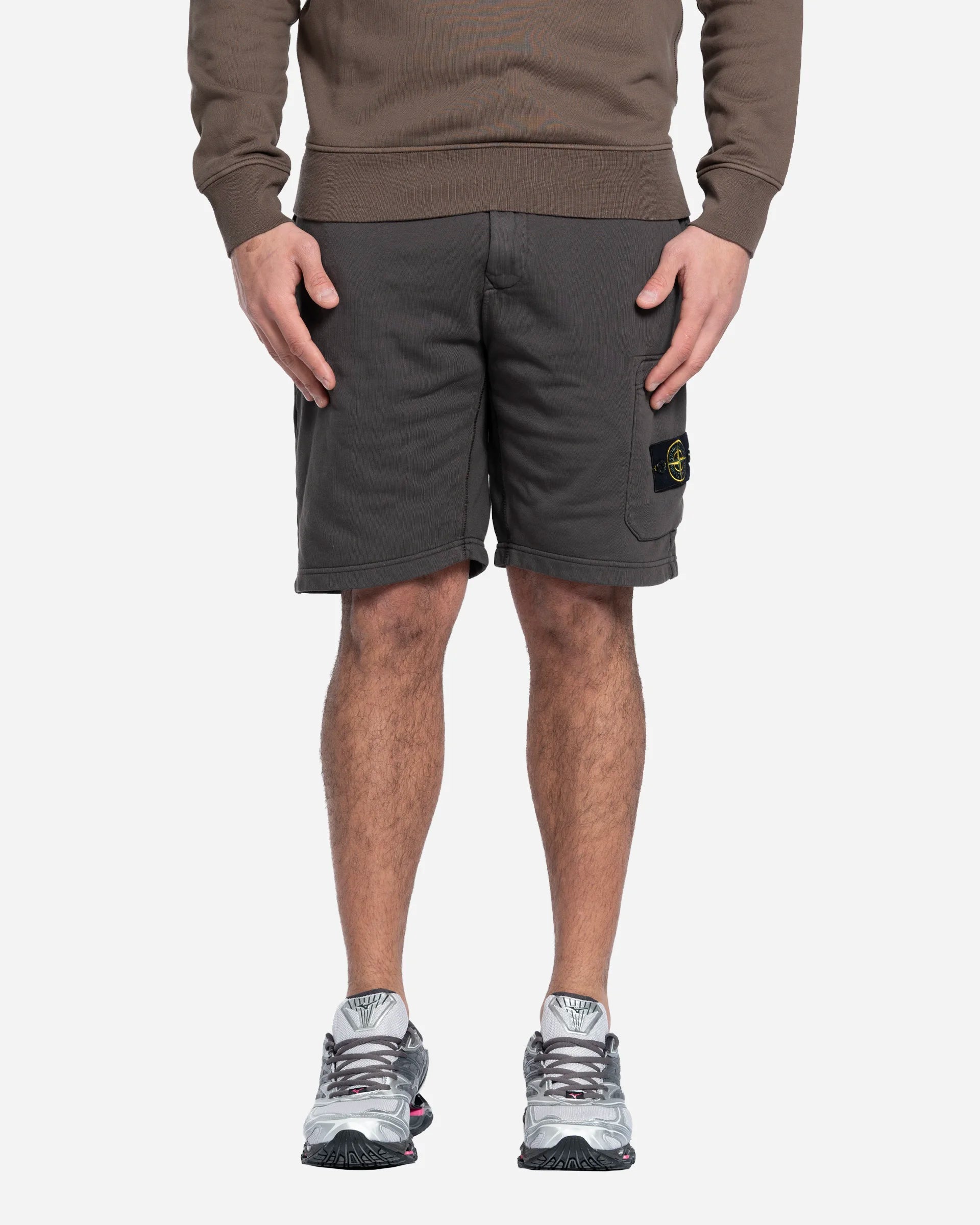 Charcoal Fleece Shorts
