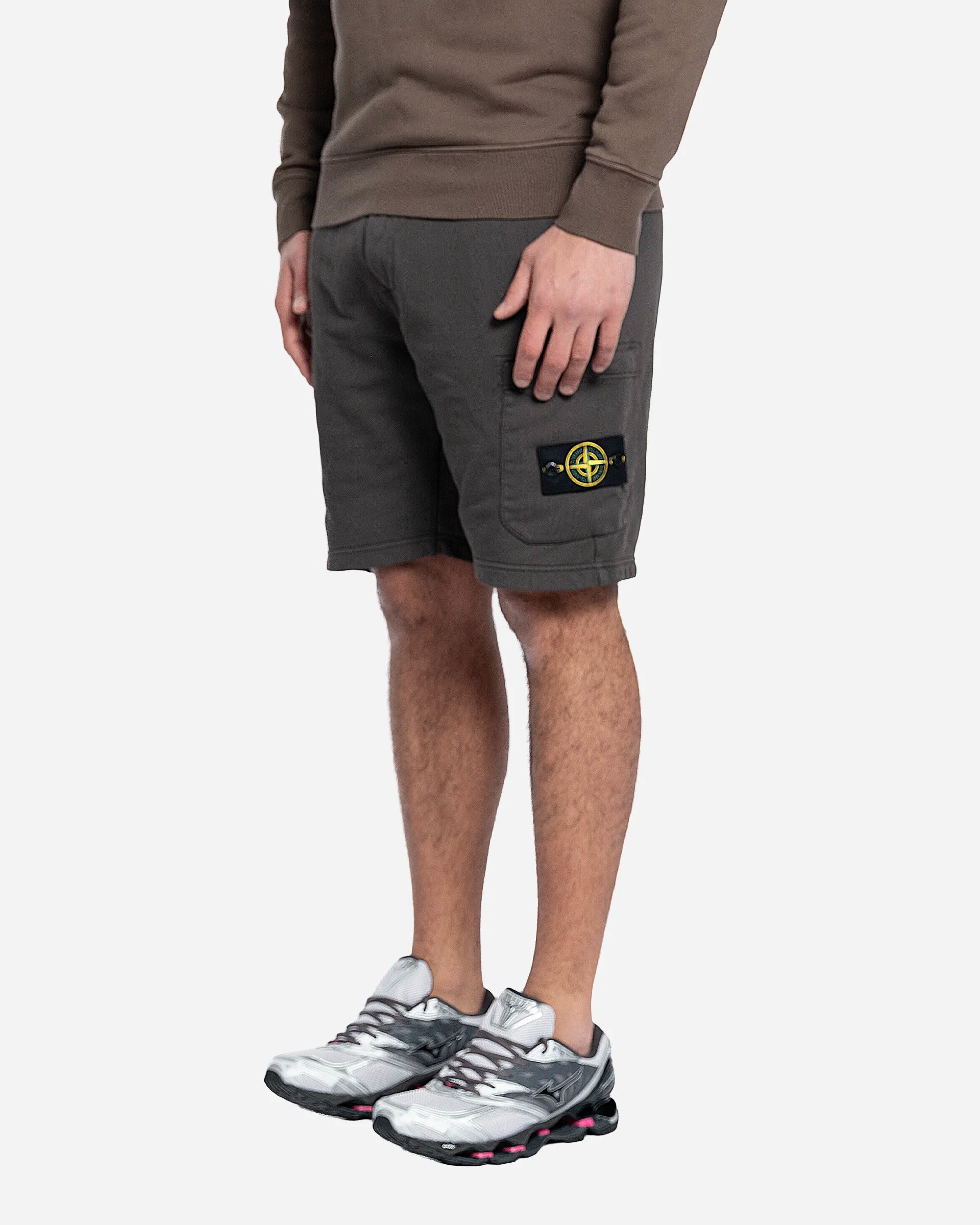 Charcoal Fleece Shorts