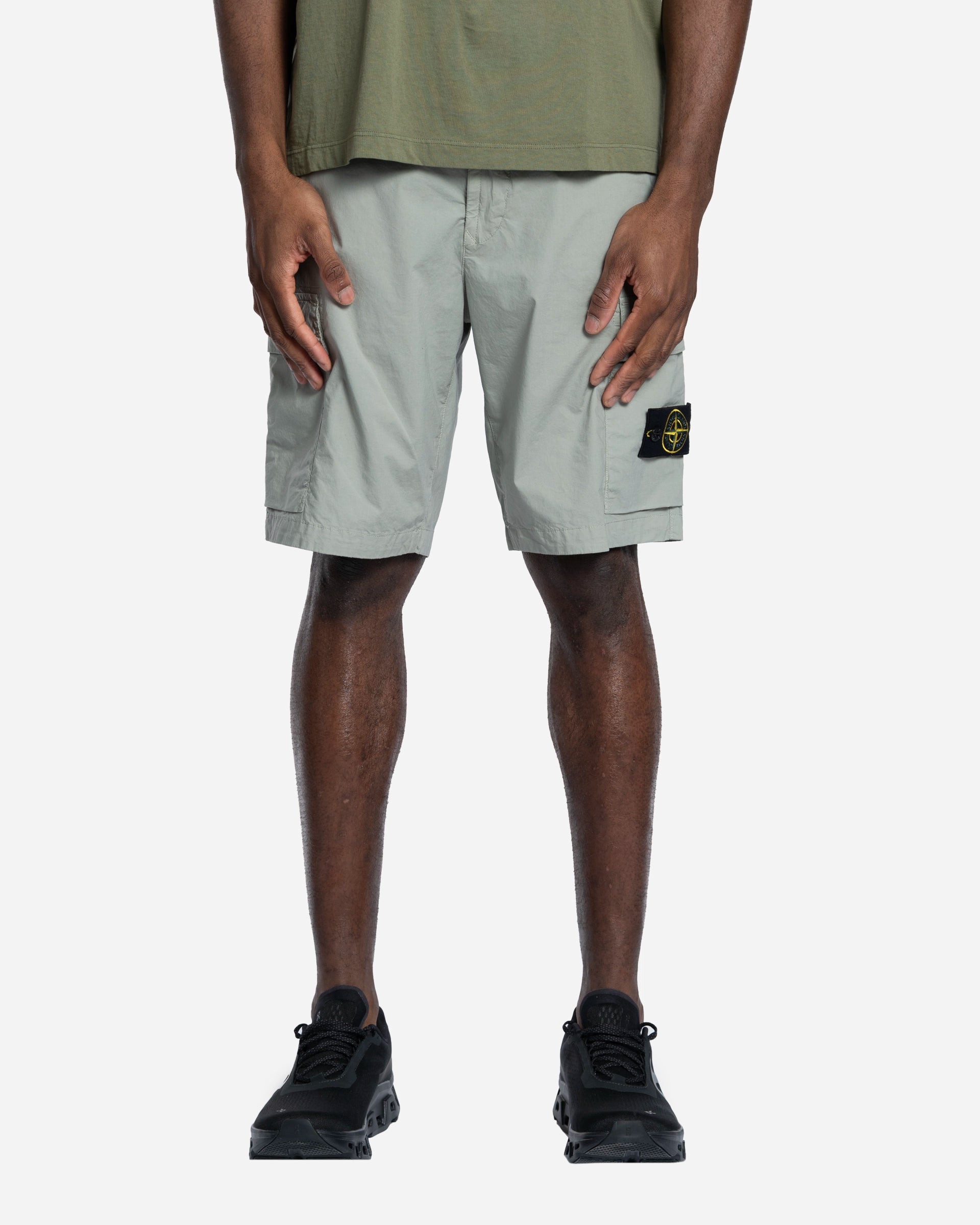 Sage Green Cargo Shorts
