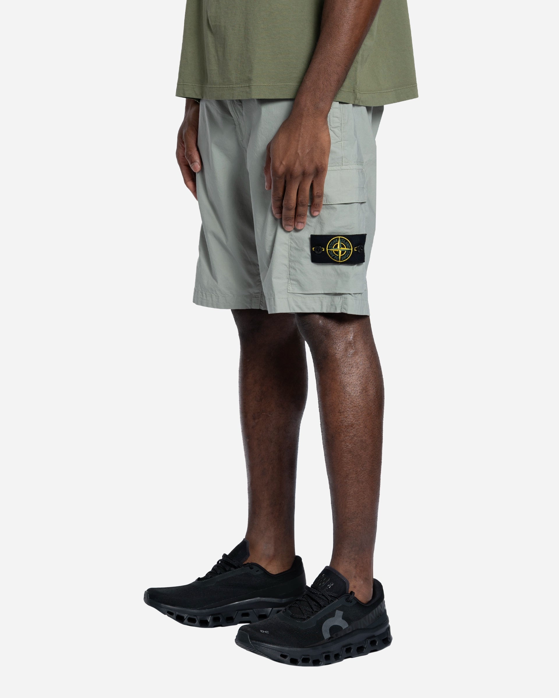 Sage Green Cargo Shorts