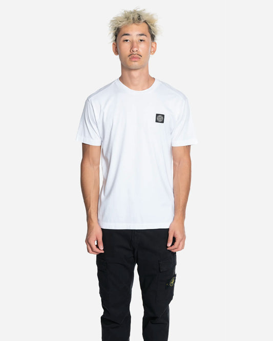 T-Shirt Patch Compass White