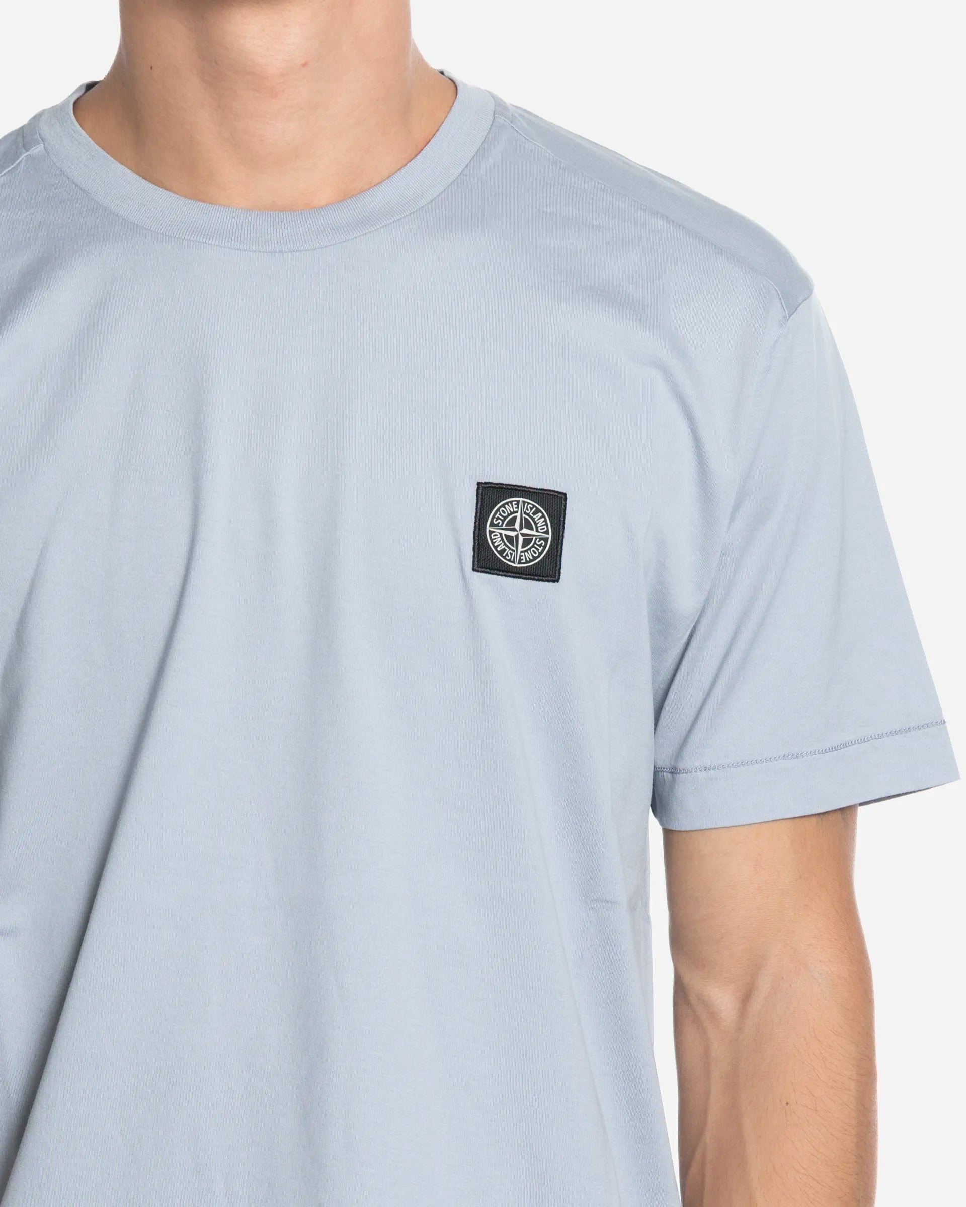 T-Shirt Patch Compass Ash Grey