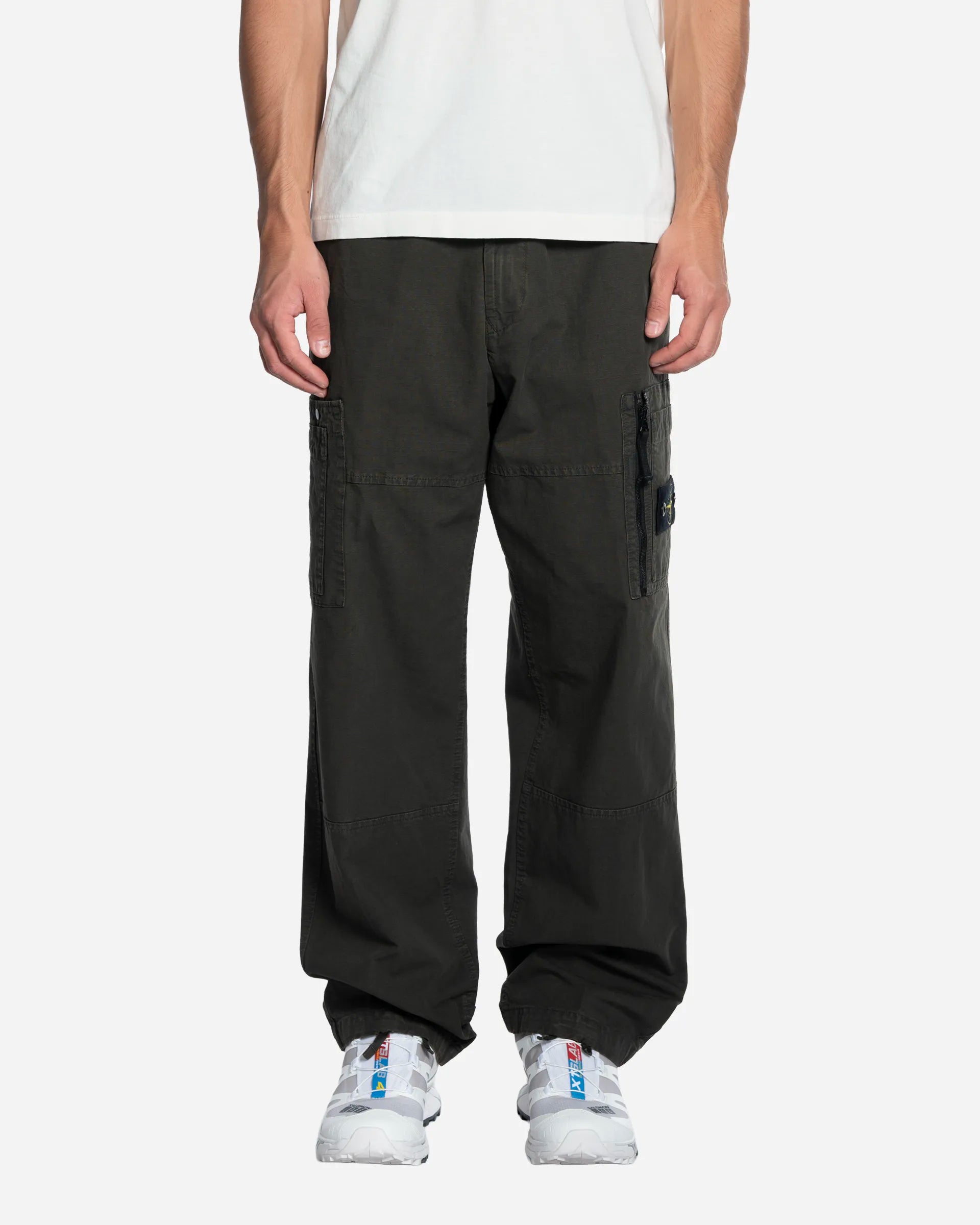 Pantalon Cargo en Ripstop Coal Grey