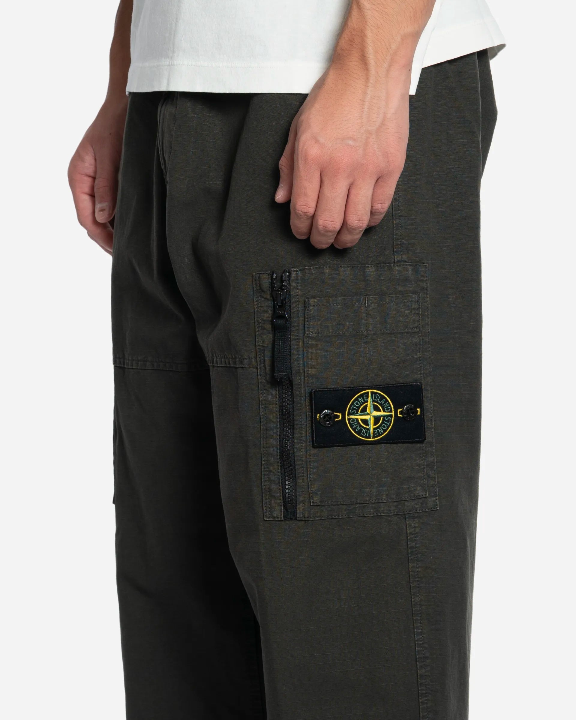 Pantalon Cargo en Ripstop Coal Grey
