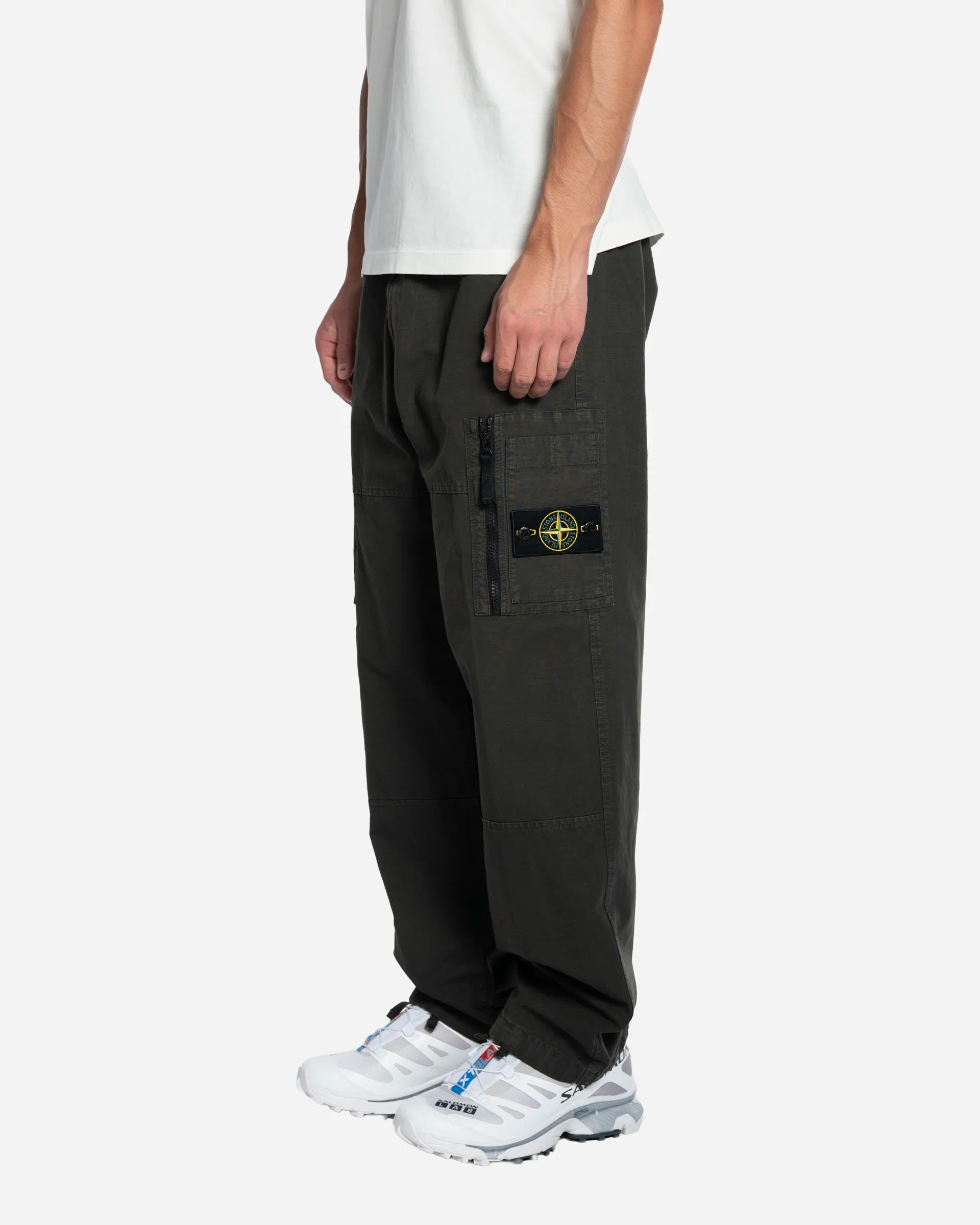Pantalon Cargo en Ripstop Coal Grey