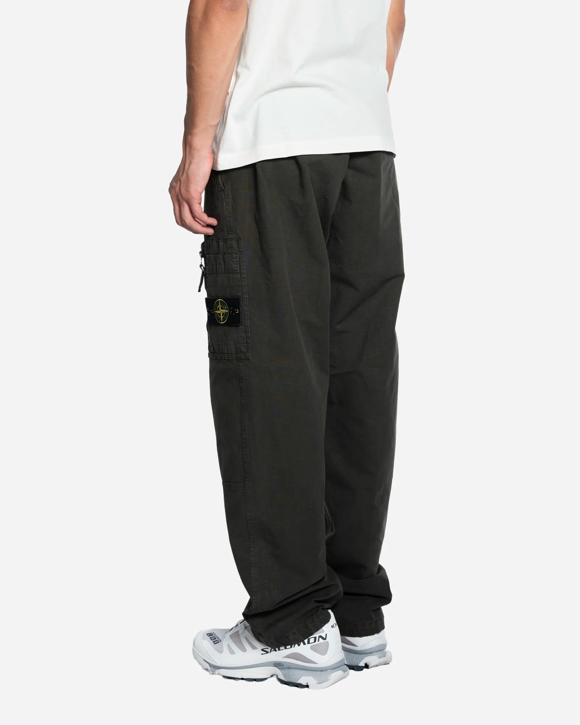 Pantalon Cargo en Ripstop Coal Grey