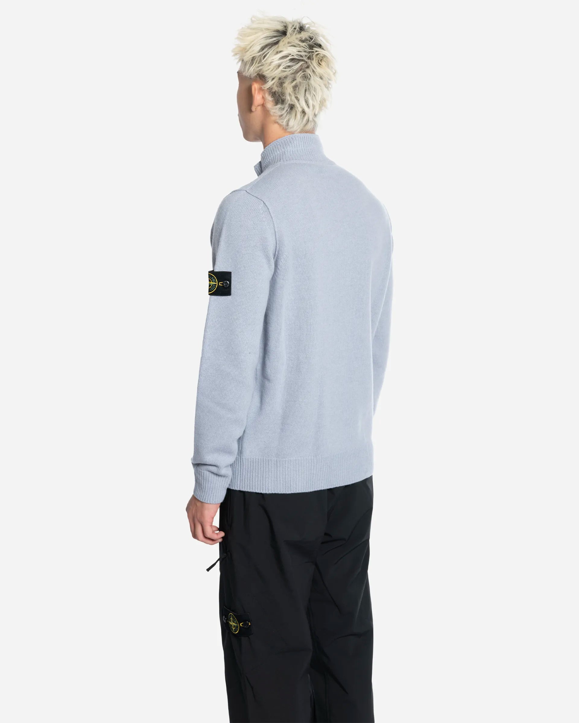 Pull à Glissière Courte Ash Grey