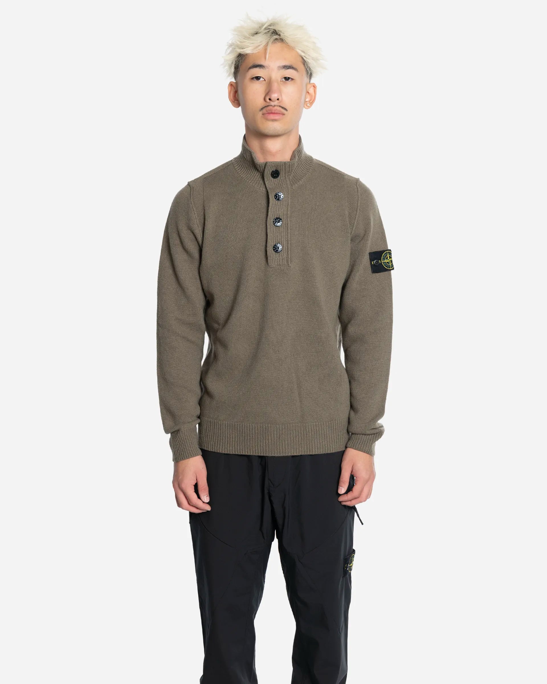 Pull à Glissière Courte Military Green
