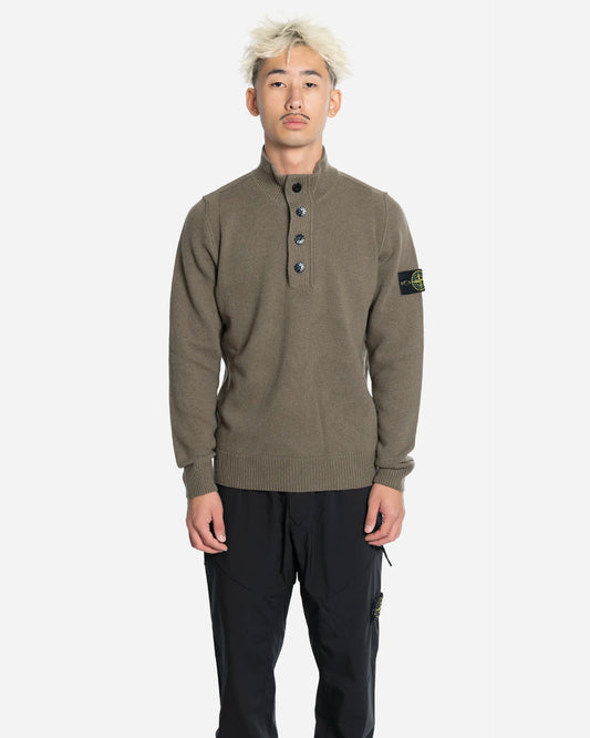 Pull à Glissière Courte Military Green