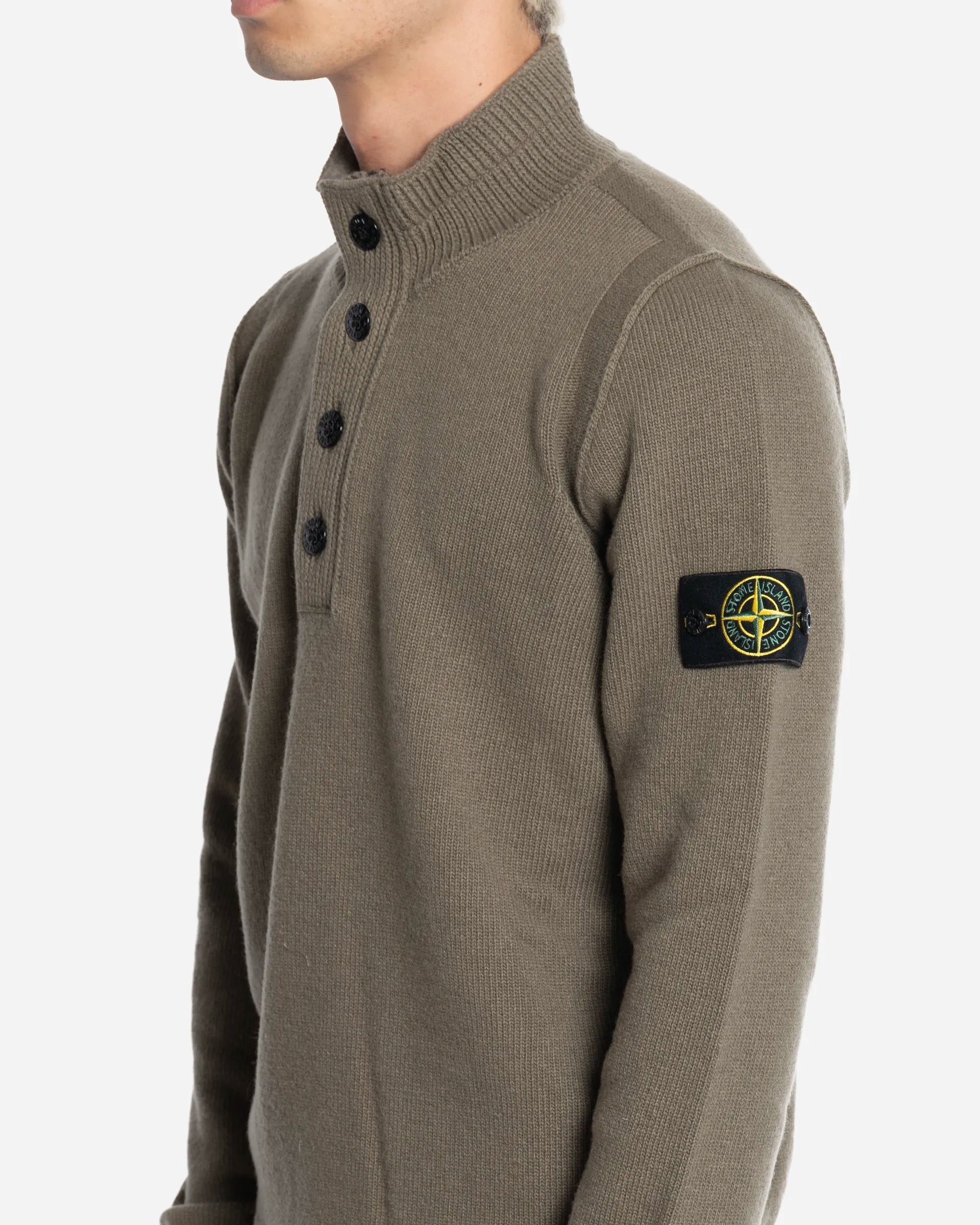 Pull à Glissière Courte Military Green
