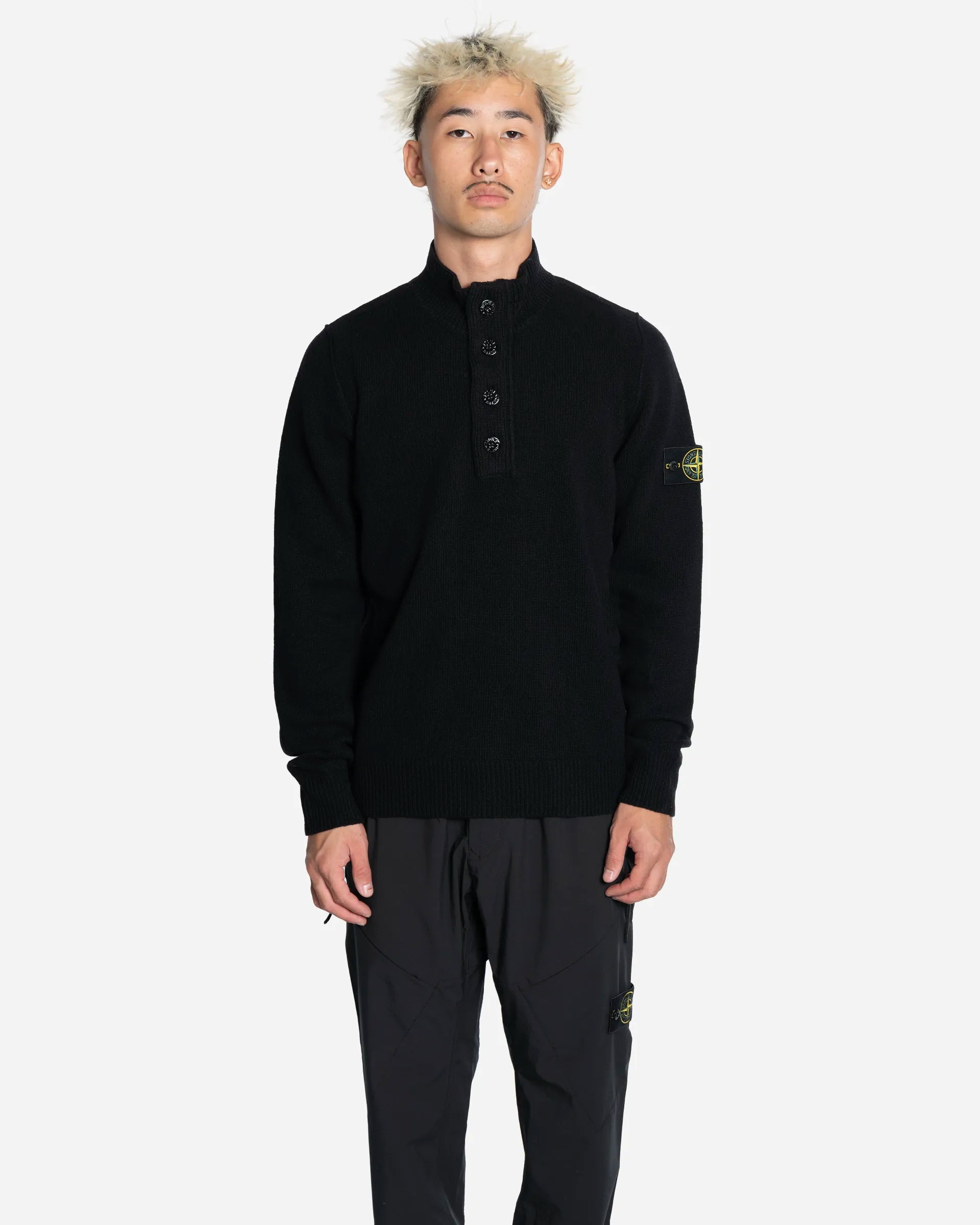 Pull à Glissière Courte Noir