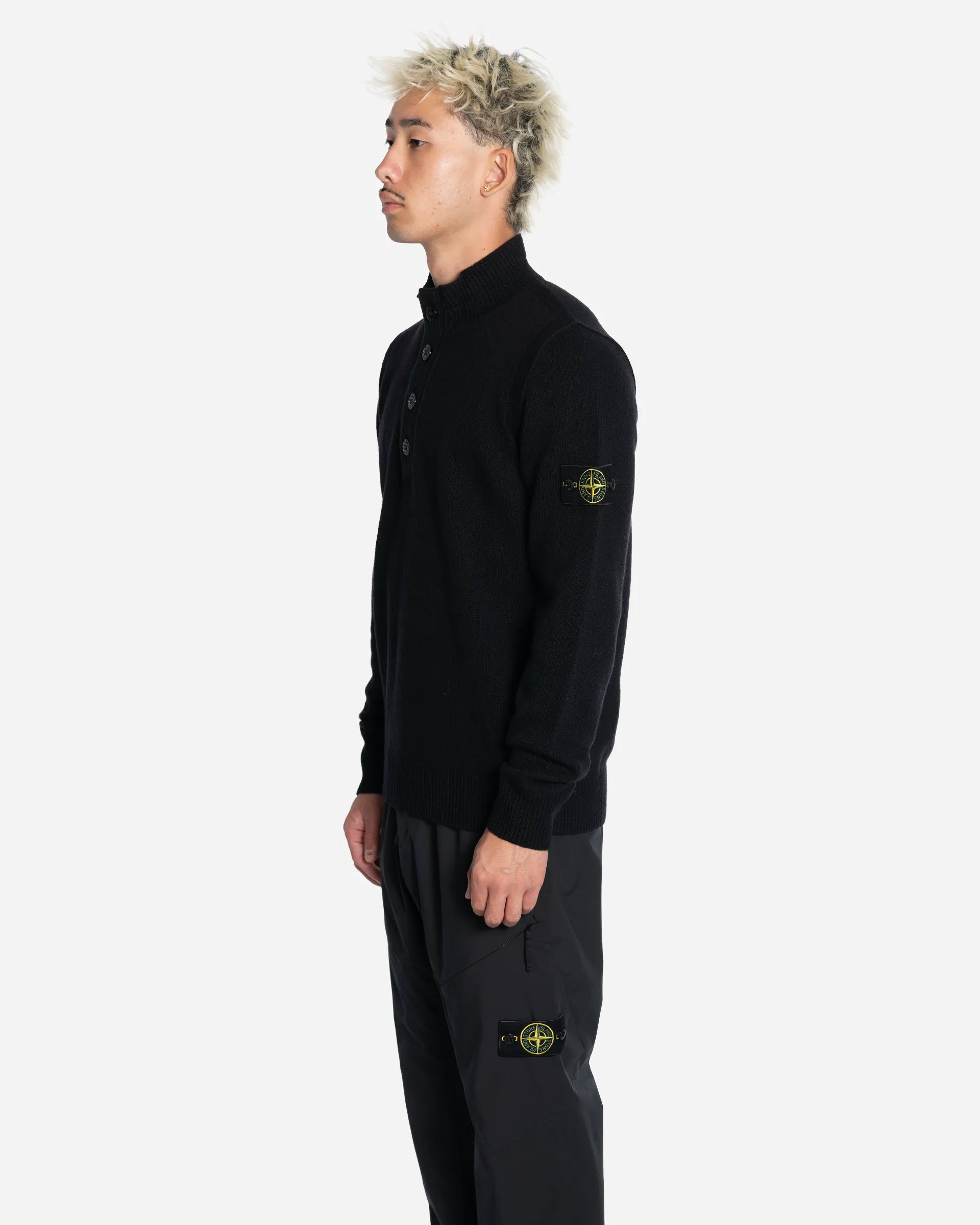 Pull à Glissière Courte Noir