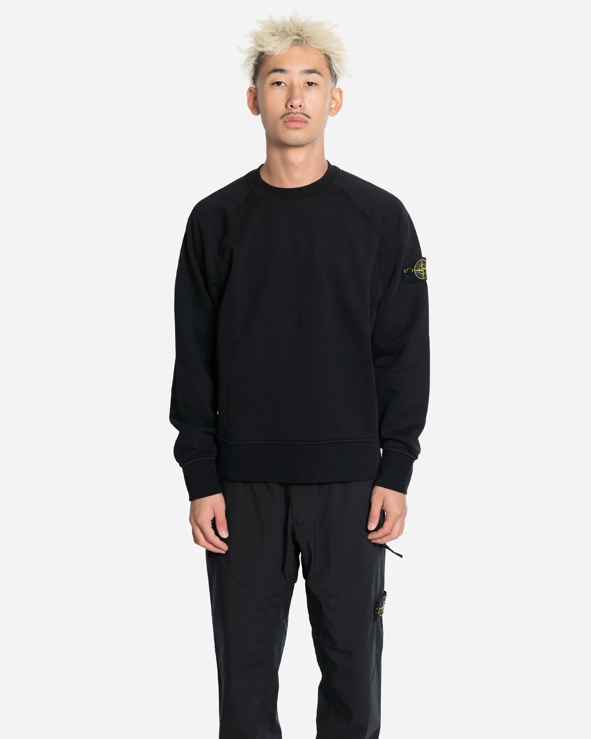 Sweat-Shirt Ras-du-Cou Oversize Noir