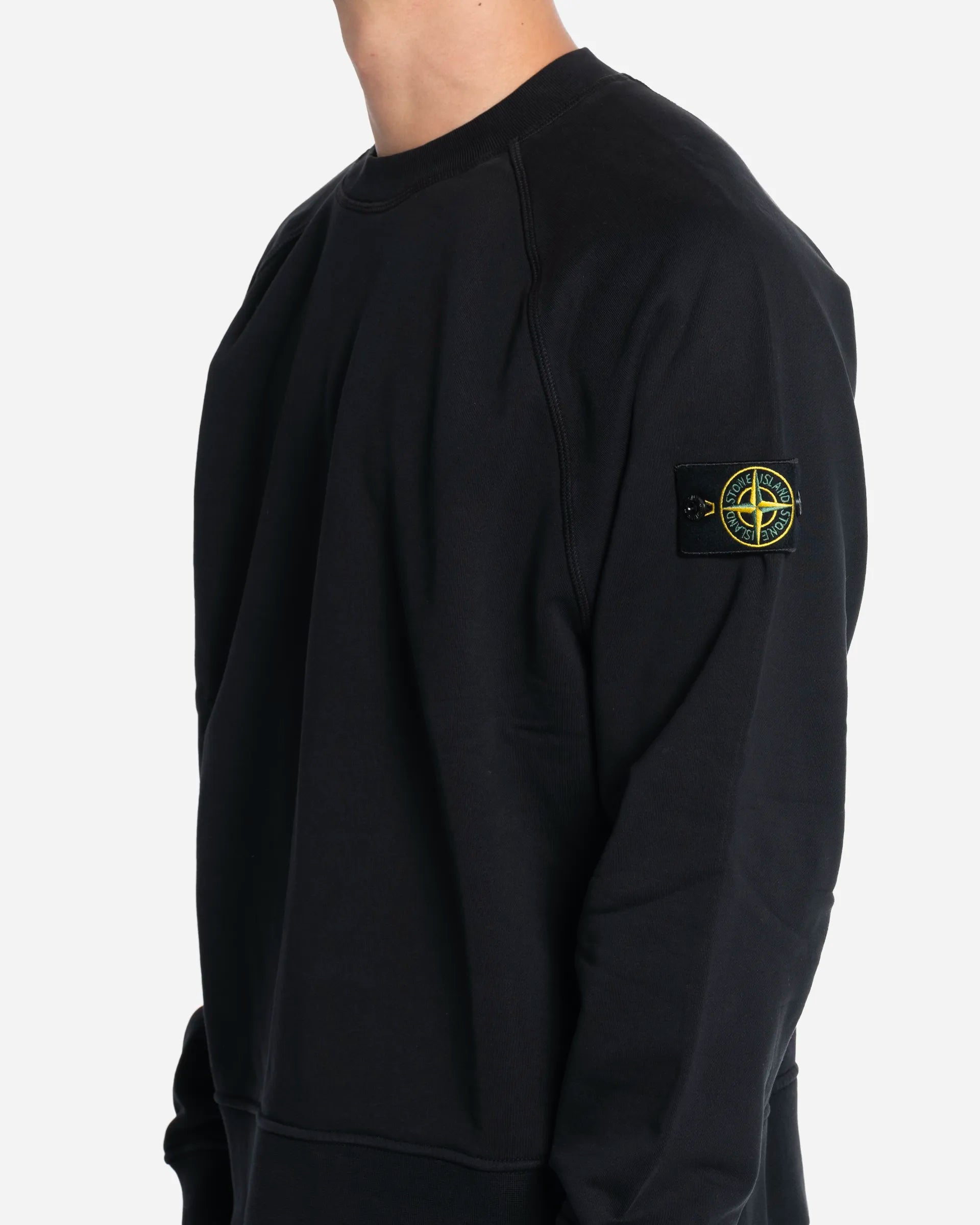 Sweat-Shirt Ras-du-Cou Oversize Noir