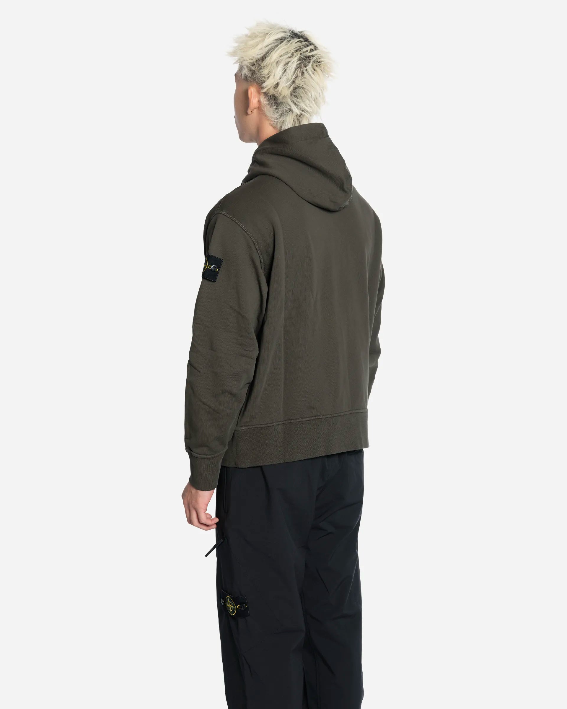 Sweat-Shirt à Capuche Zippé Oversize Coal Grey