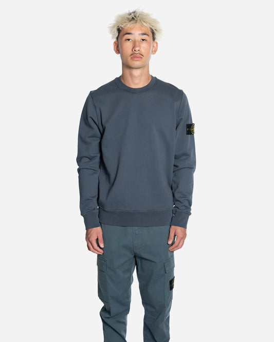 Sweatshirt Ras-du-Cou avec Manches Raglan Slate Blue