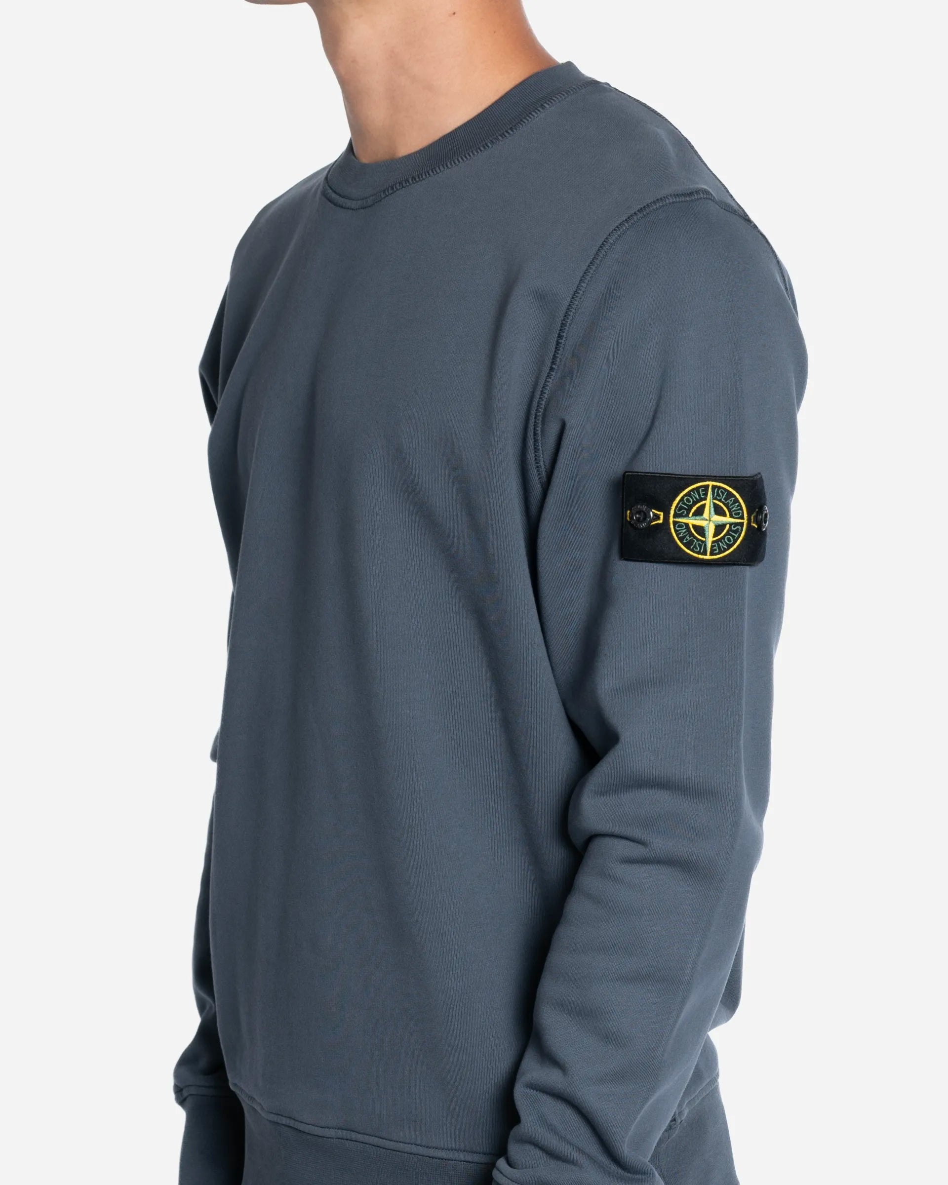 Sweatshirt Ras-du-Cou avec Manches Raglan Slate Blue