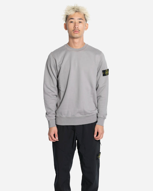 Sweat-Shirt Ras-du-Cou avec Manches Raglan Grey