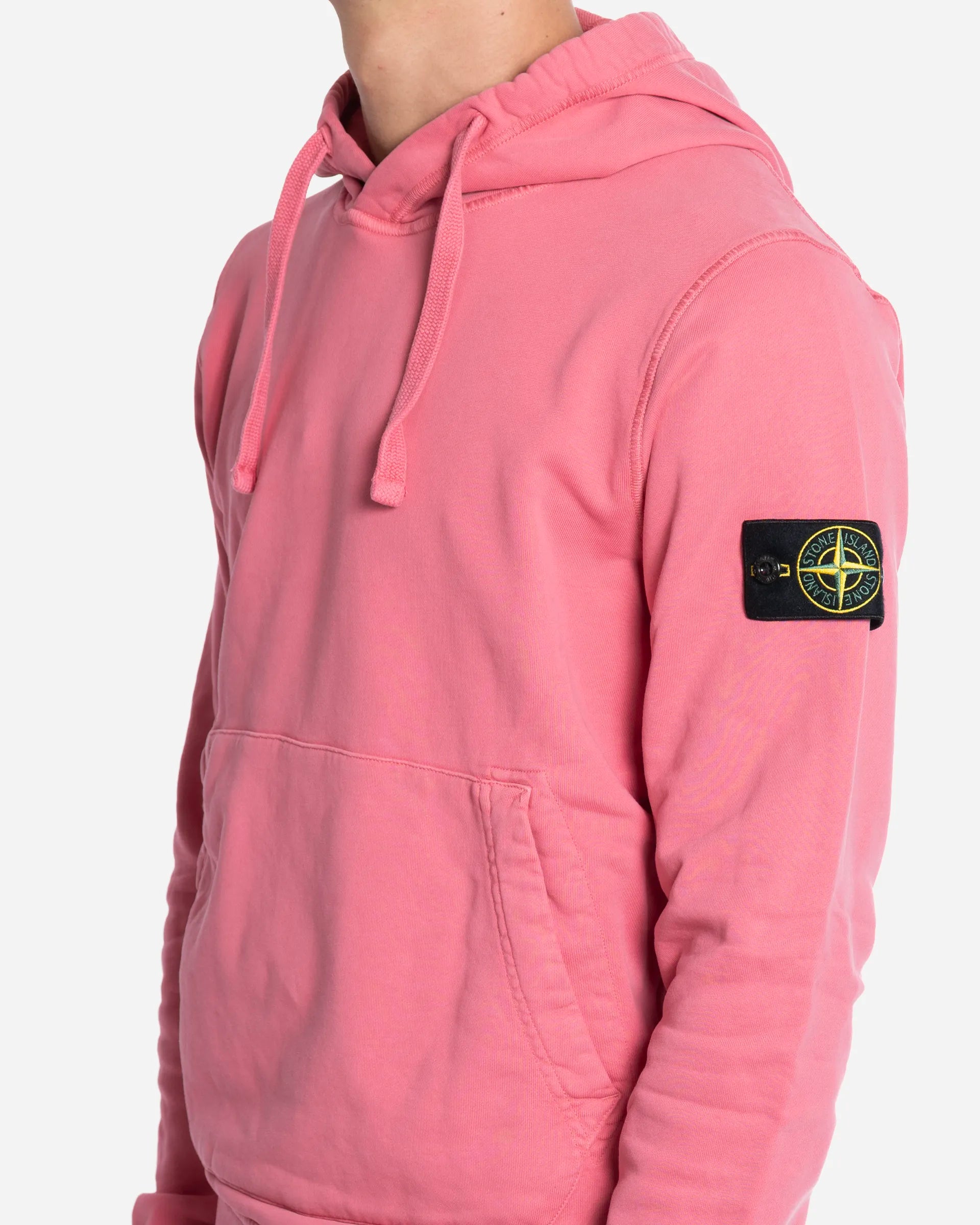 Sweat-Shirt à Capuche en Molleton Geranium