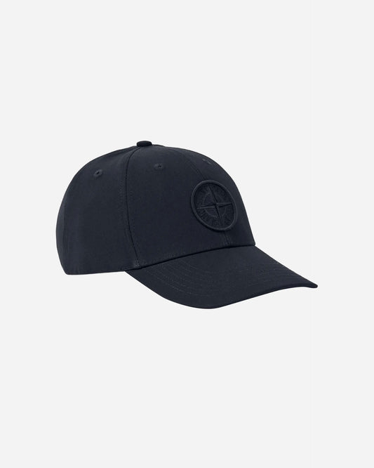 Casquette de Baseball en Coton avec Logo Compass Navy Blue