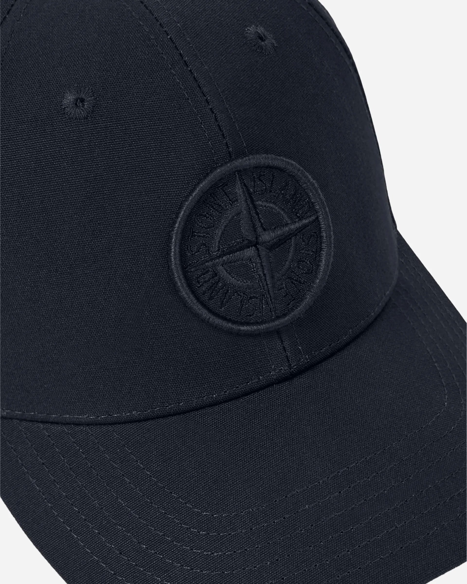 Casquette de Baseball en Coton avec Logo Compass Navy Blue