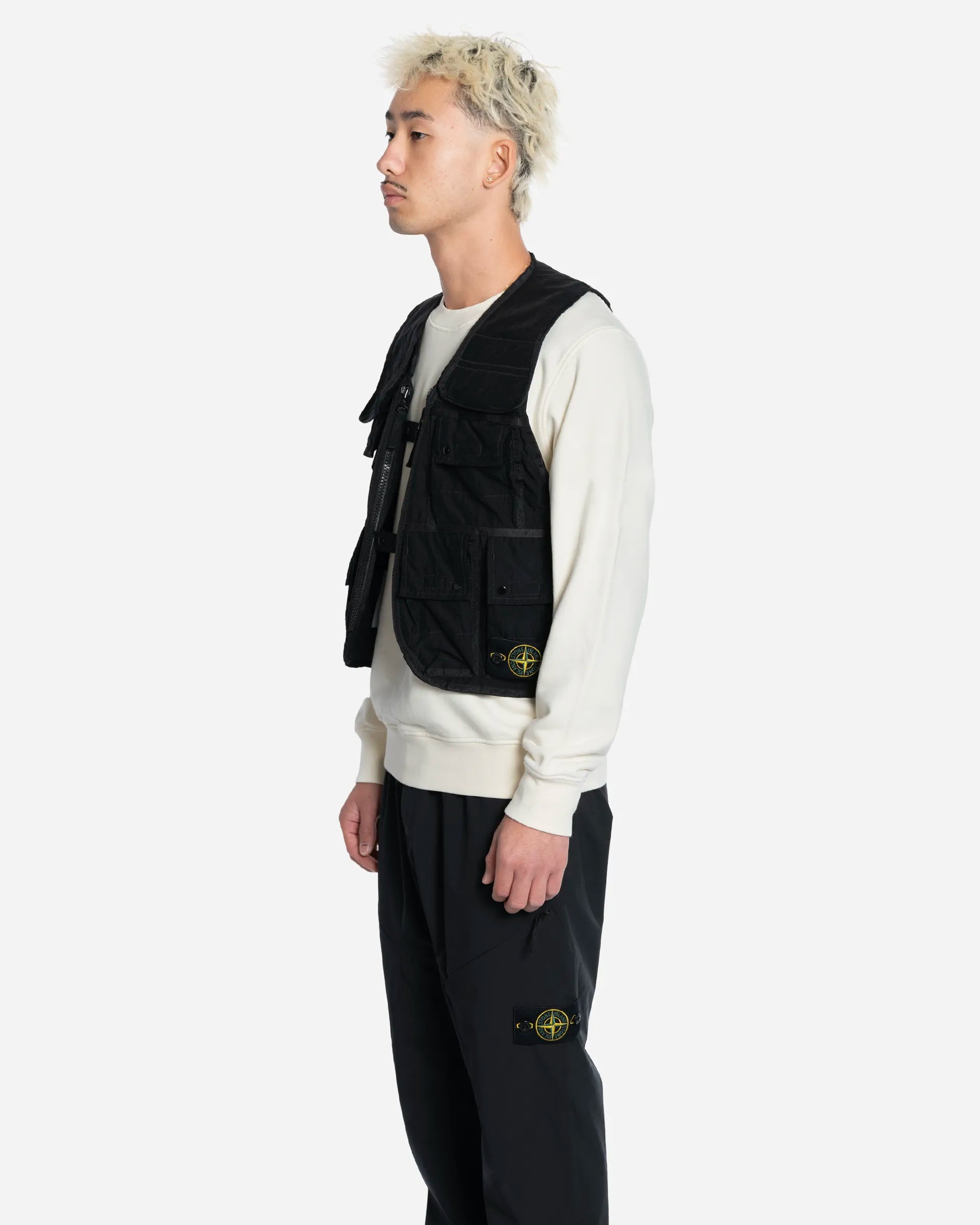 Gilet Utilitaire avec Poches et Ceintures Réglables