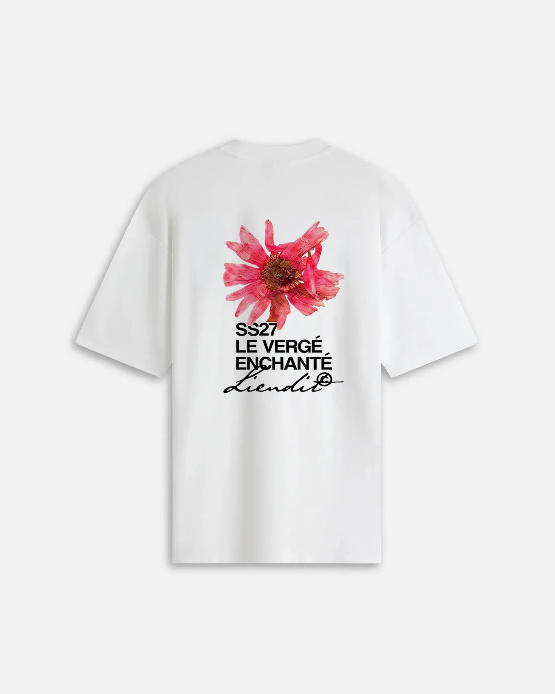 T-Shirt Fleur Rose