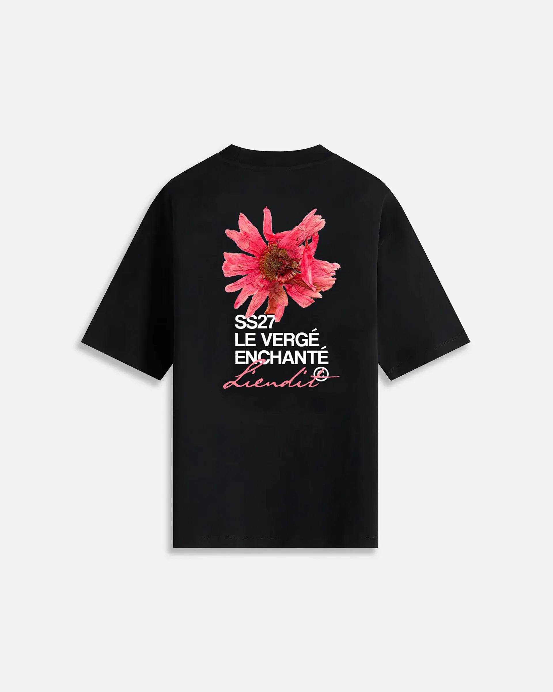T-Shirt Fleur Rose
