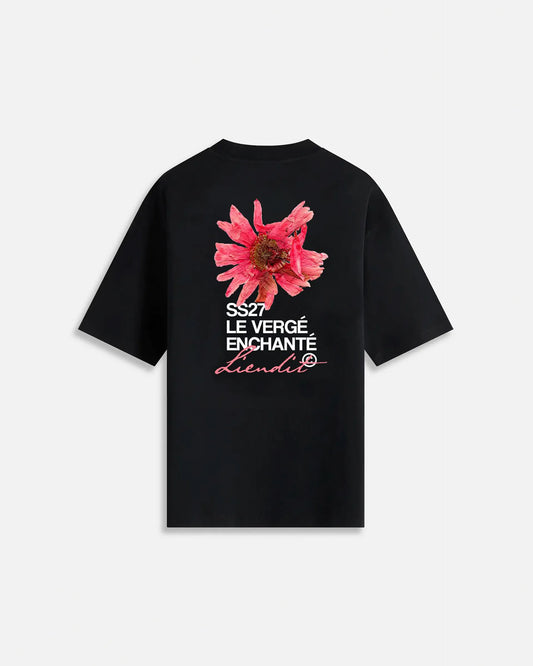 T-Shirt Fleur Rose