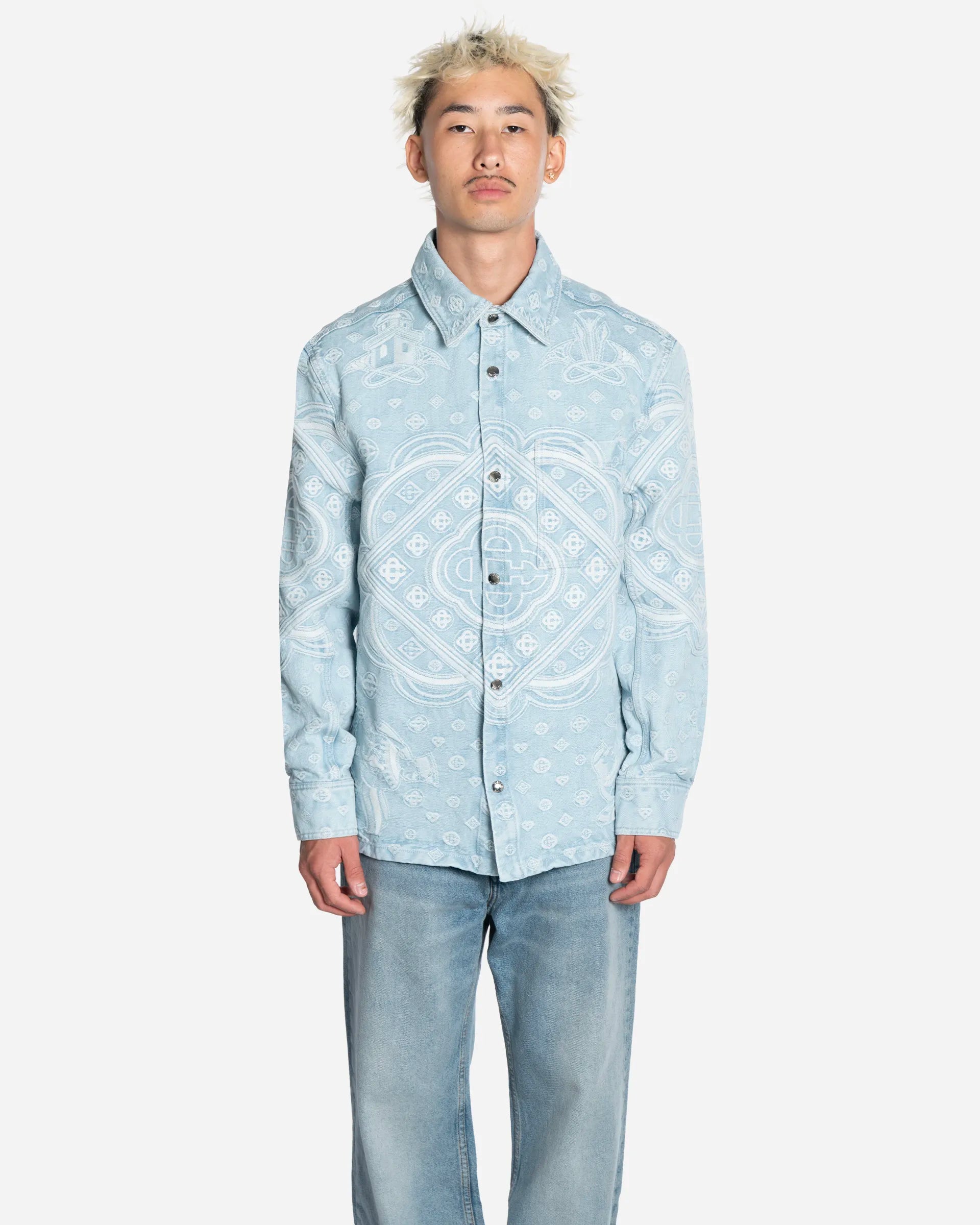 Chemise en Jean Carpet Jacquard